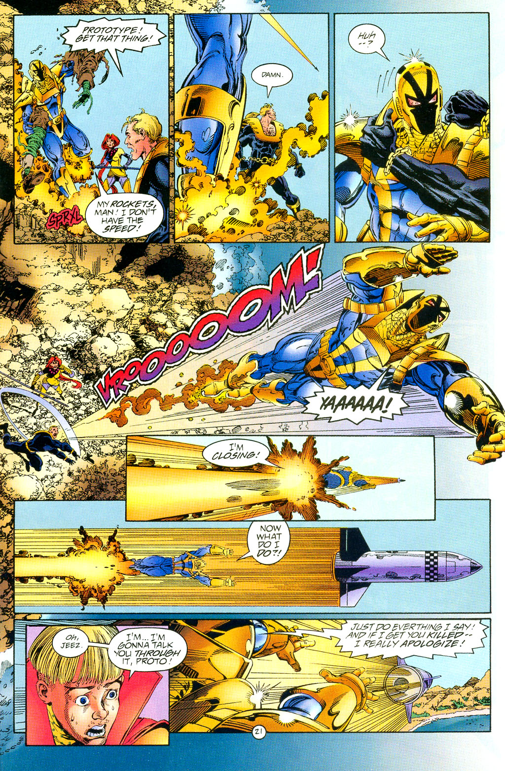 Read online UltraForce (1994) comic -  Issue #3 - 21