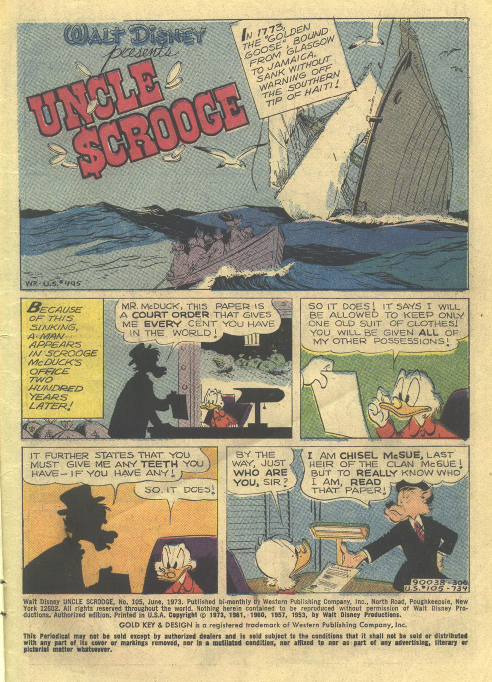 Read online Uncle Scrooge (1953) comic -  Issue #105 - 3