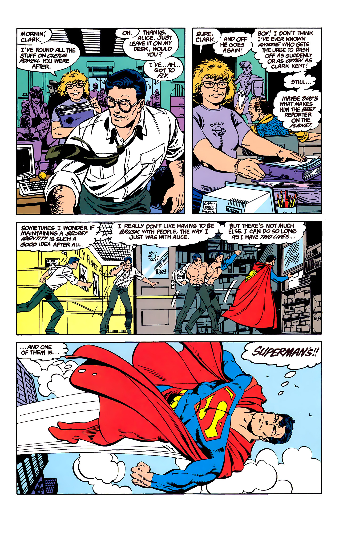 Read online Superman (1987) comic -  Issue #7 - 7