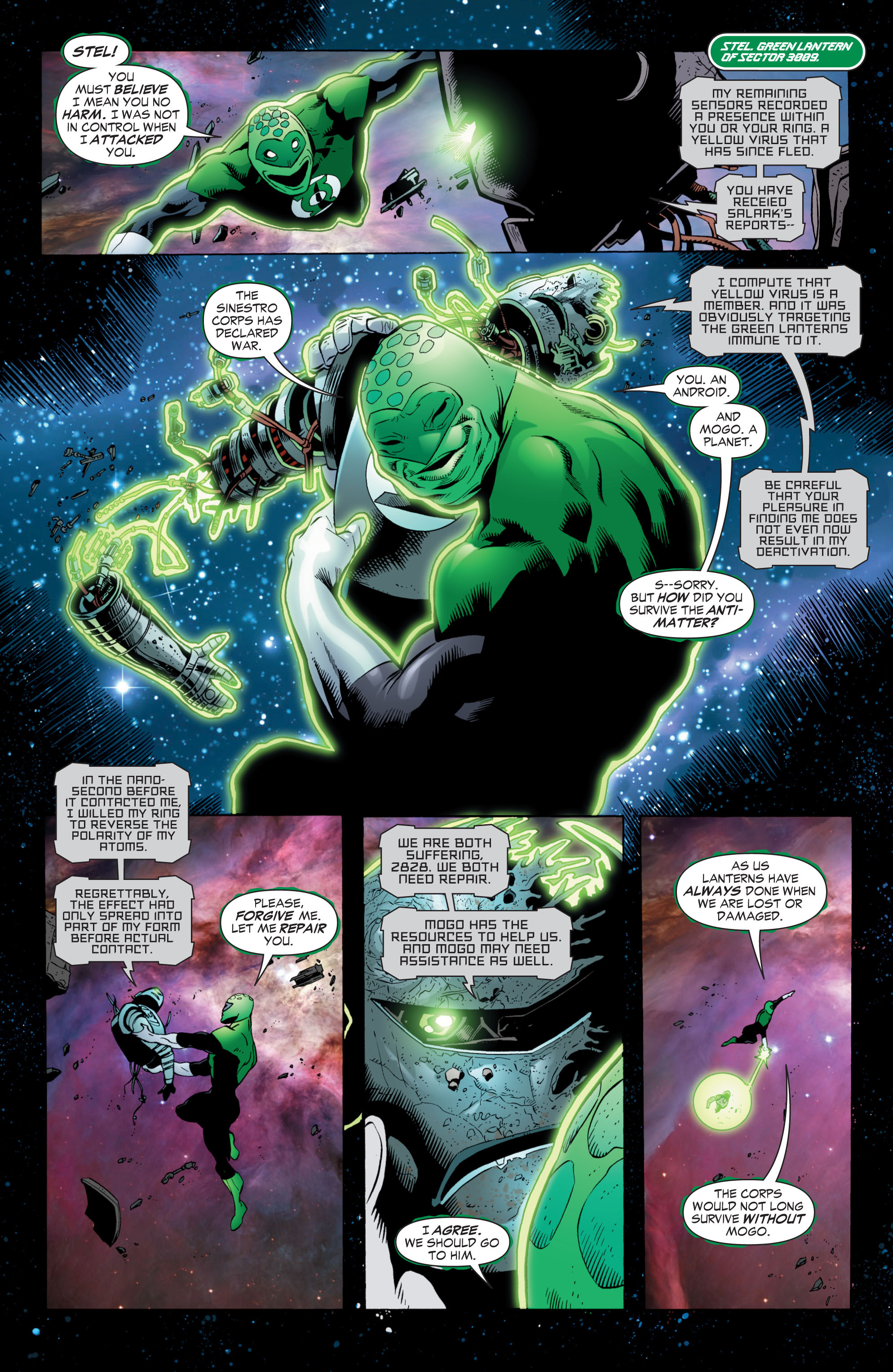 Read online Green Lantern: The Sinestro Corps War comic -  Issue # Full - 78