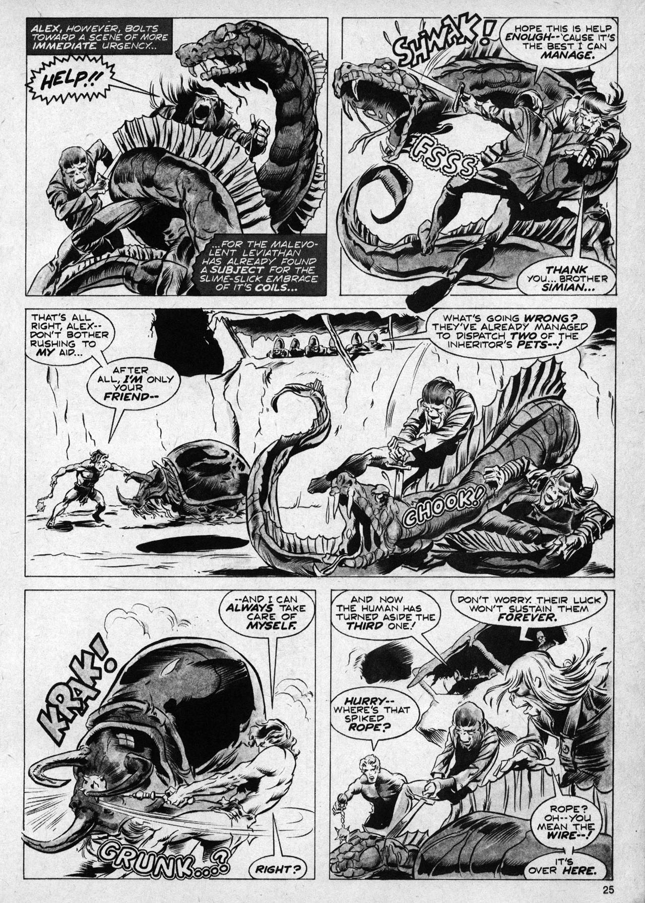 Read online Planet of the Apes comic -  Issue #3 - 25