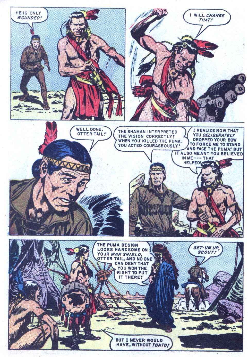 Read online Lone Ranger's Companion Tonto comic -  Issue #30 - 12