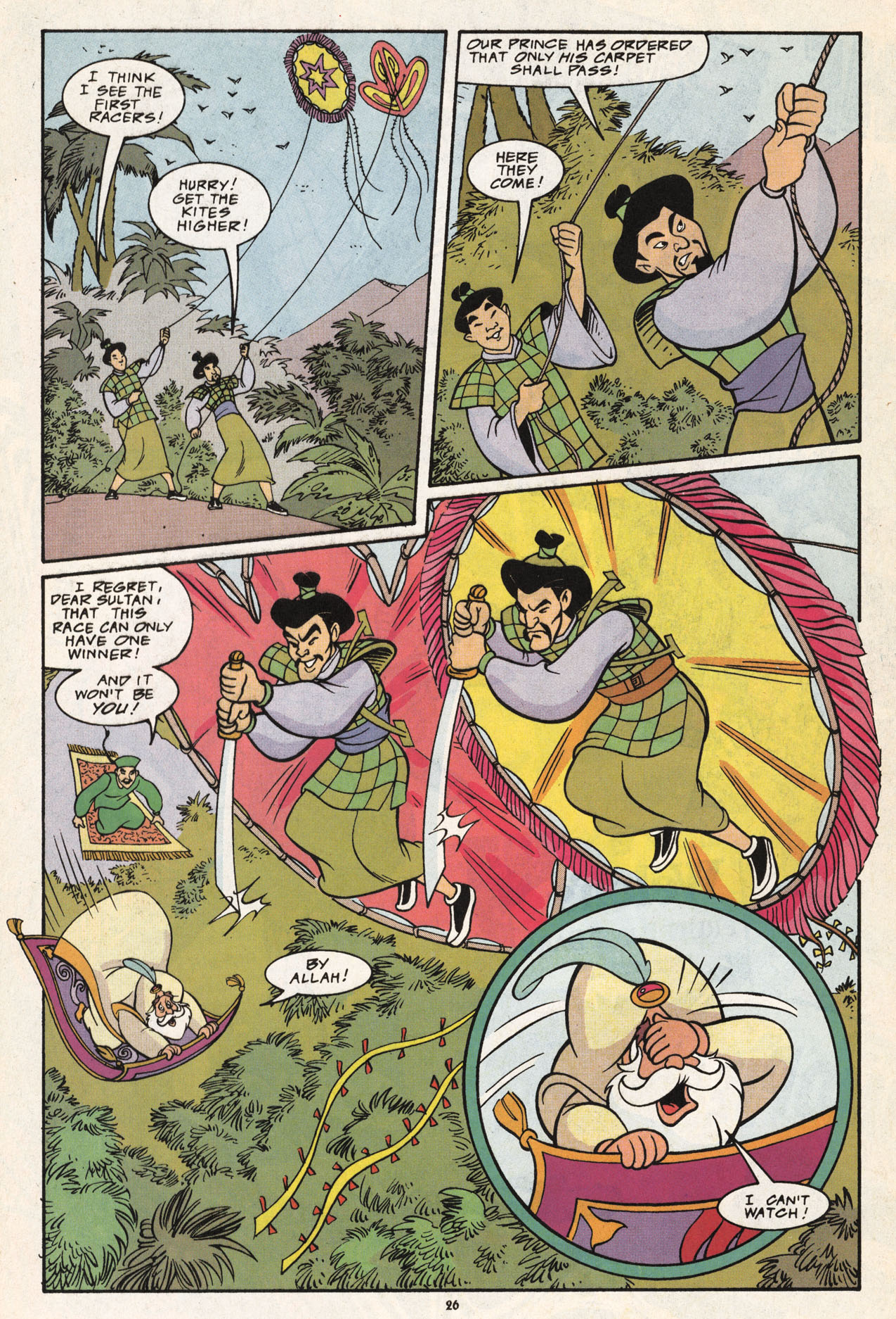 Read online Disney's Aladdin comic -  Issue #11 - 26
