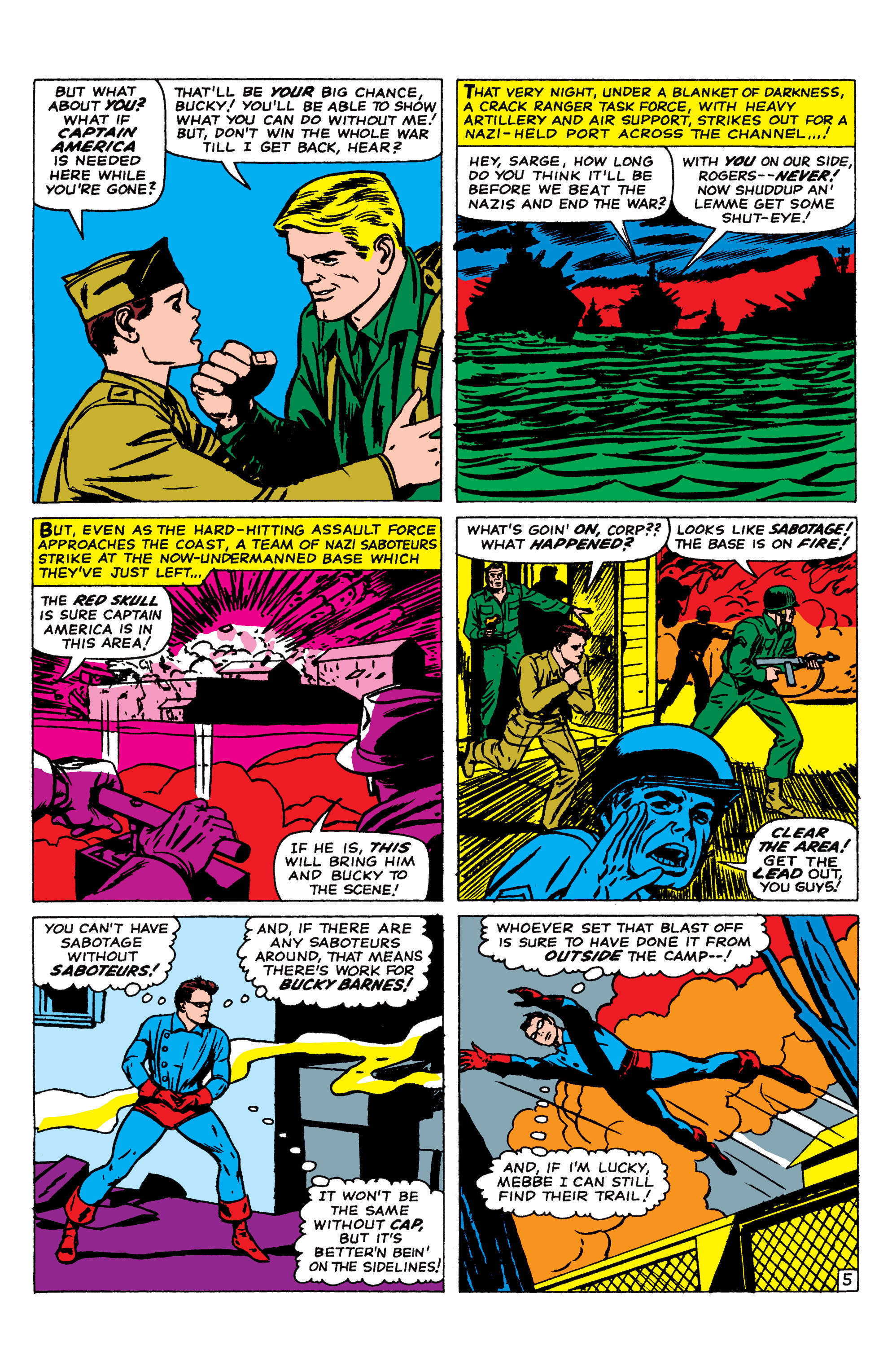 Read online Marvel Masterworks: Captain America comic -  Issue # TPB 1 (Part 2) - 21