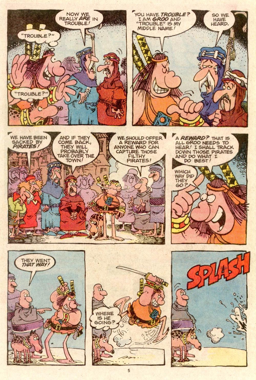 Read online Sergio Aragonés Groo the Wanderer comic -  Issue #33 - 5