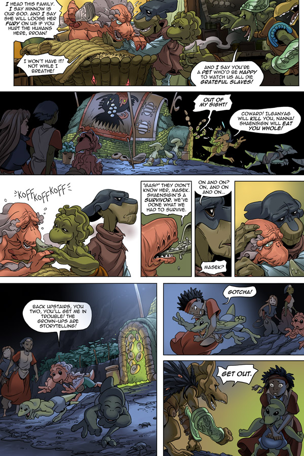 Read online Unsounded comic -  Issue #15 - 21