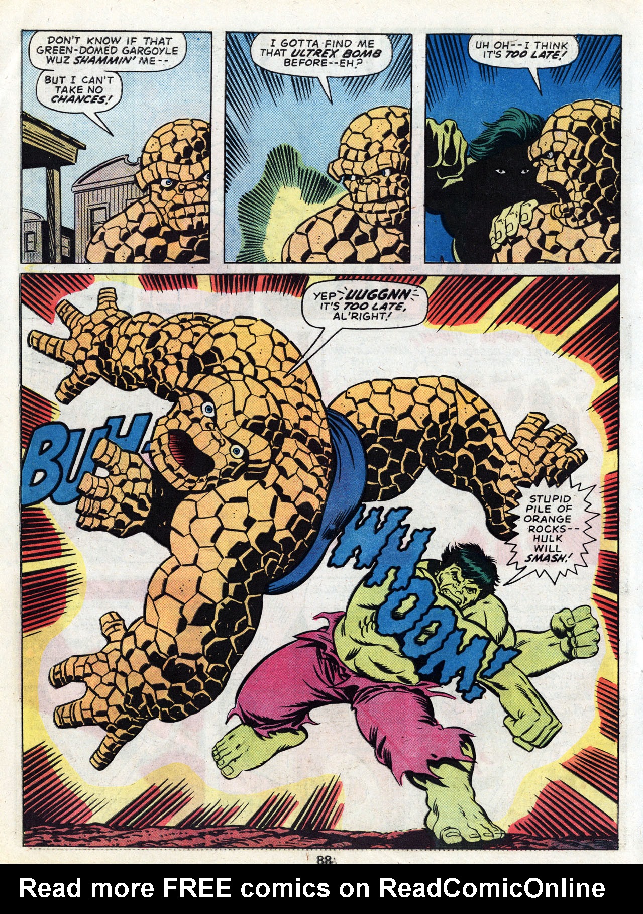 Read online Marvel Treasury Edition comic -  Issue #5 - 86