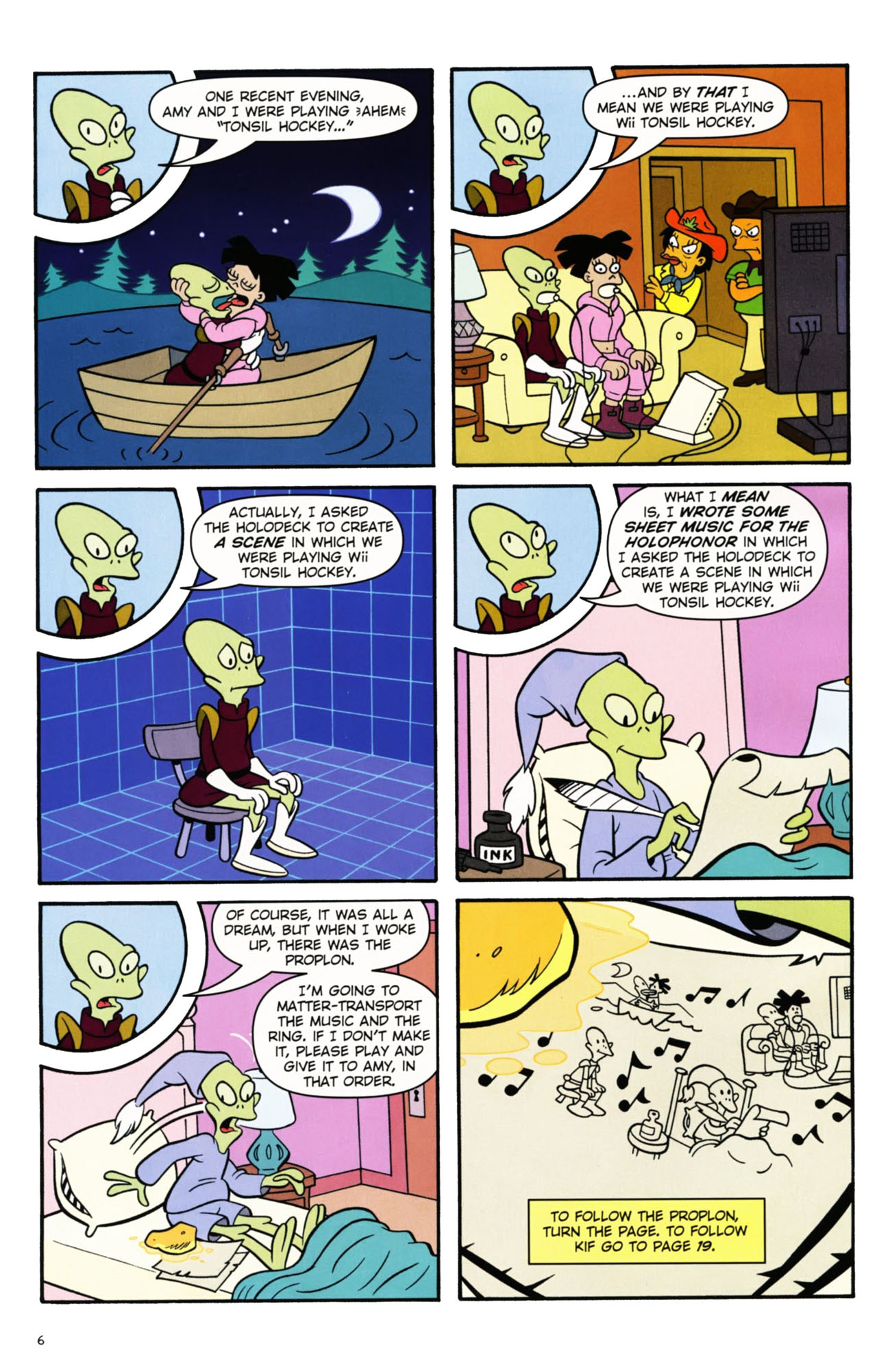 Read online Futurama Comics comic -  Issue #46 - 7