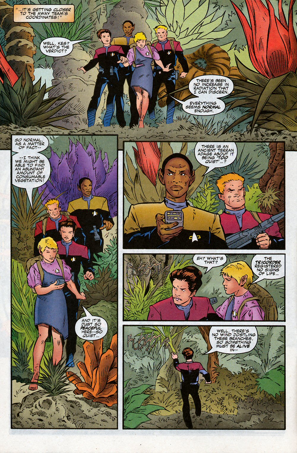 Read online Star Trek: Voyager comic -  Issue #6 - 17