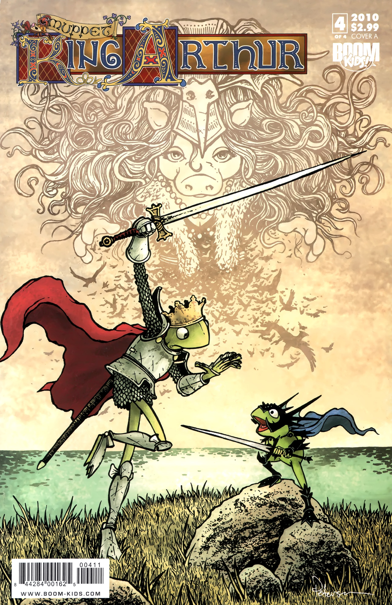 Read online Muppet King Arthur comic -  Issue #4 - 1
