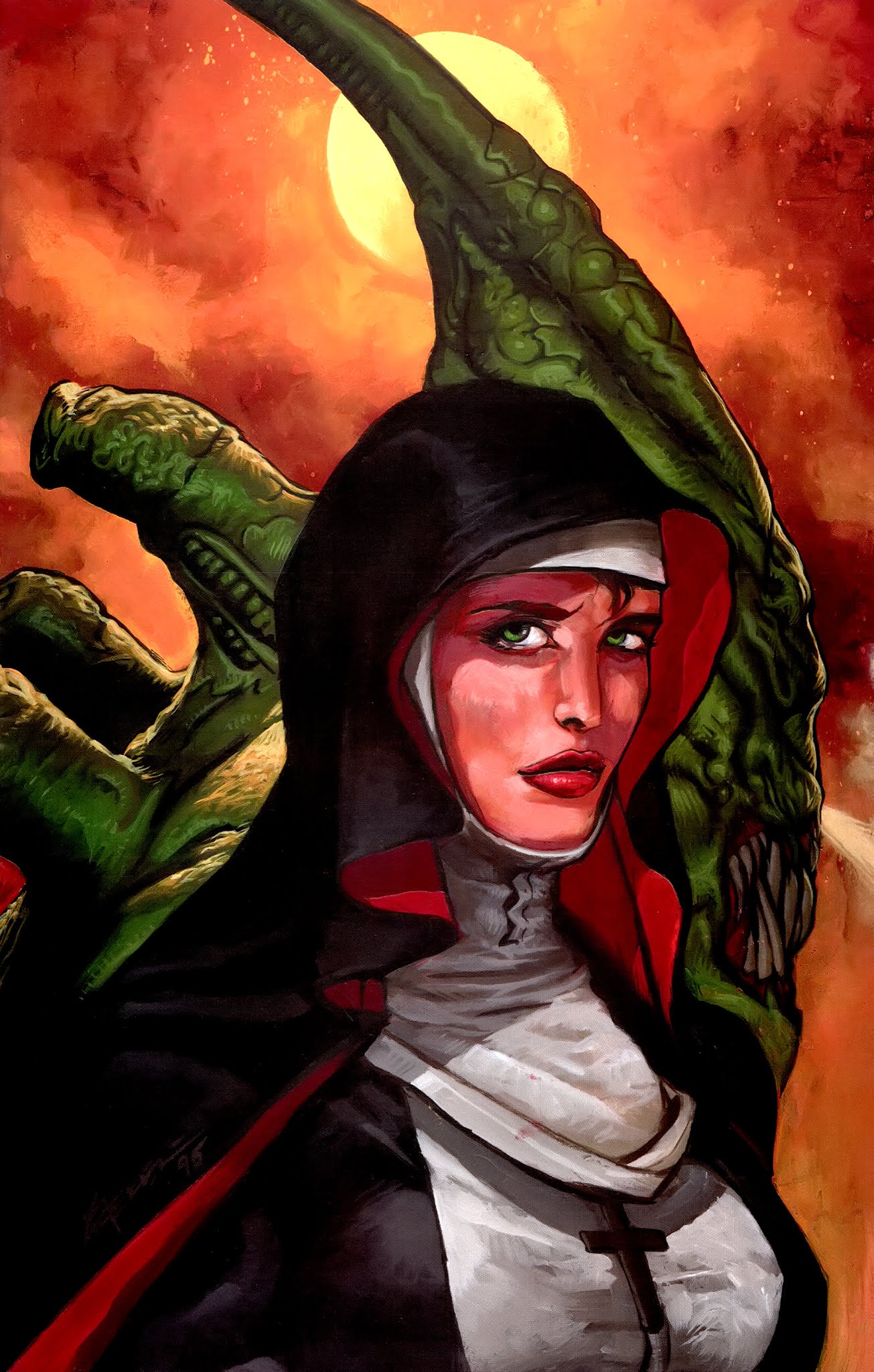 Read online Warrior Nun Areala: Portraits comic -  Issue # Full - 3