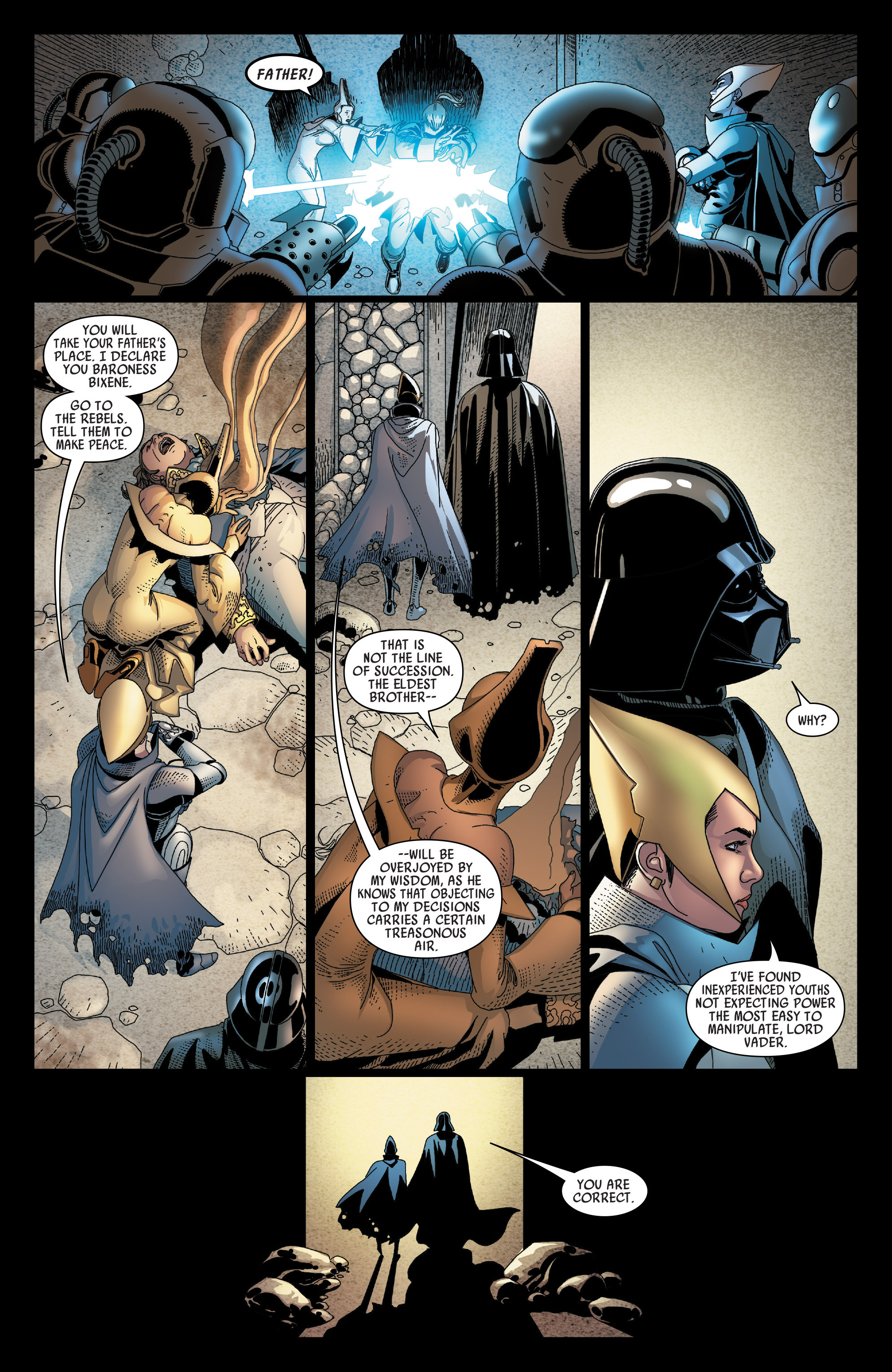 Read online Darth Vader comic -  Issue #19 - 16