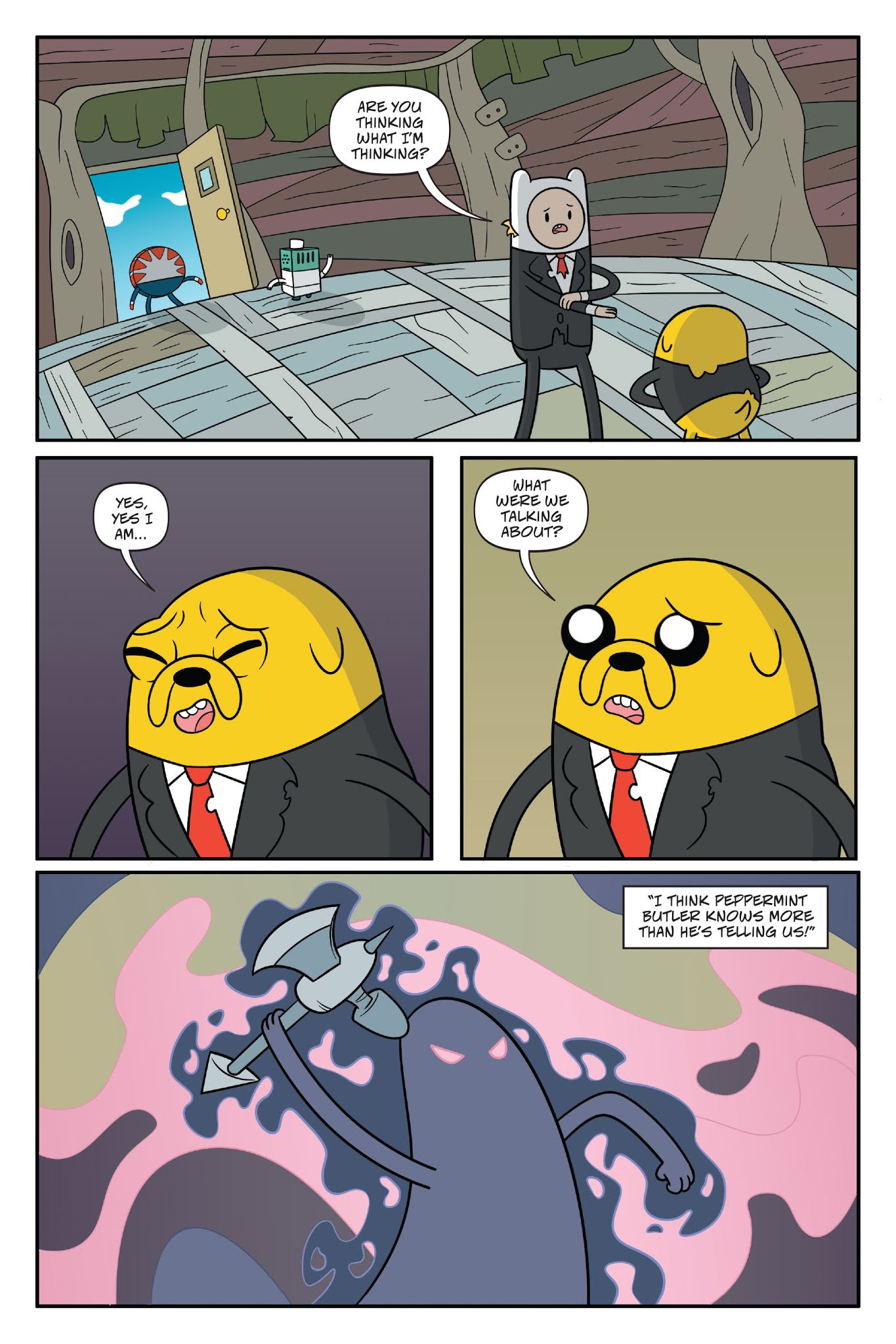 Read online Adventure Time: President Bubblegum comic -  Issue # TPB - 108