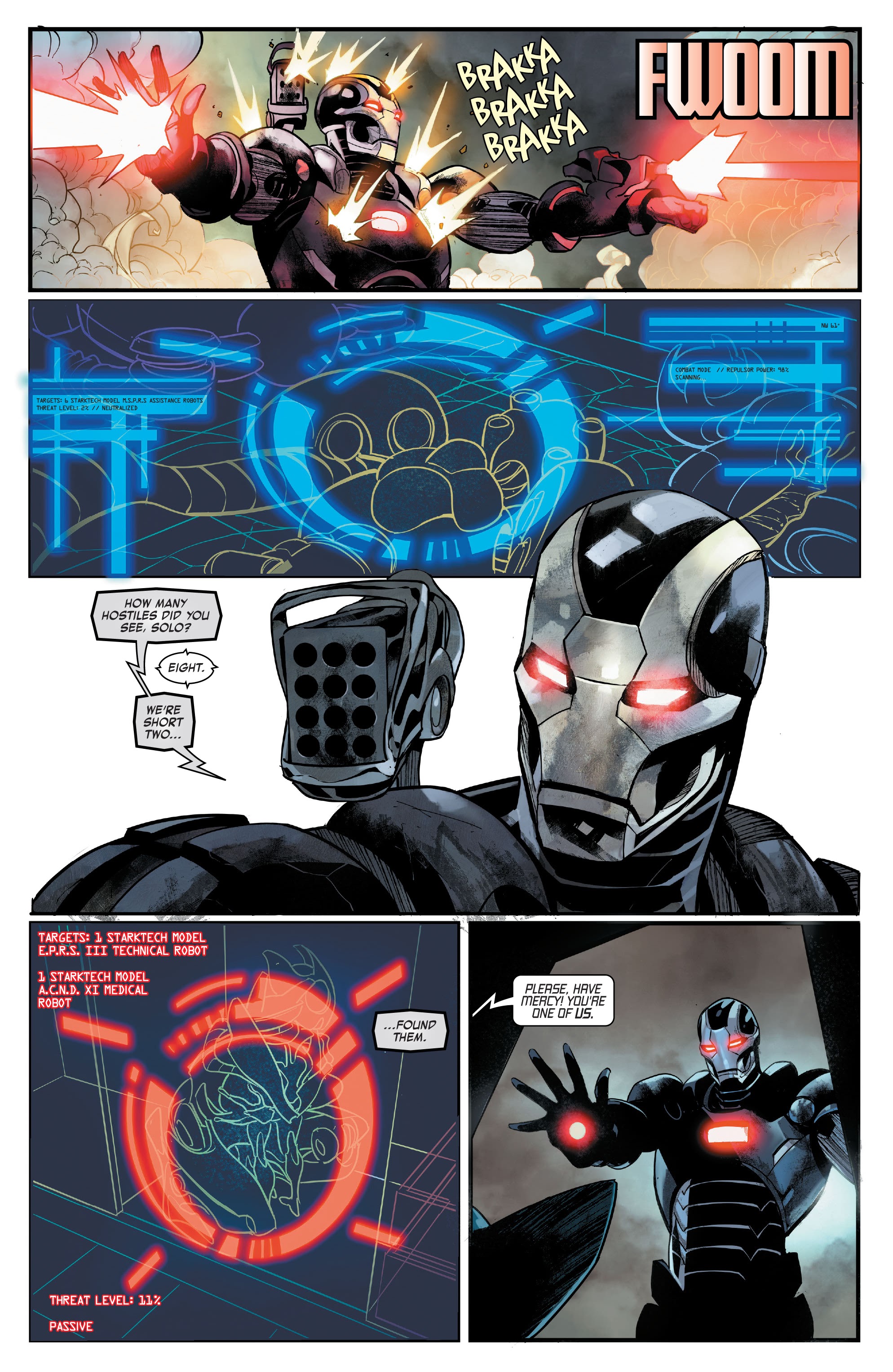 Read online Iron Man 2020: Robot Revolution - Force Works comic -  Issue # TPB (Part 1) - 70