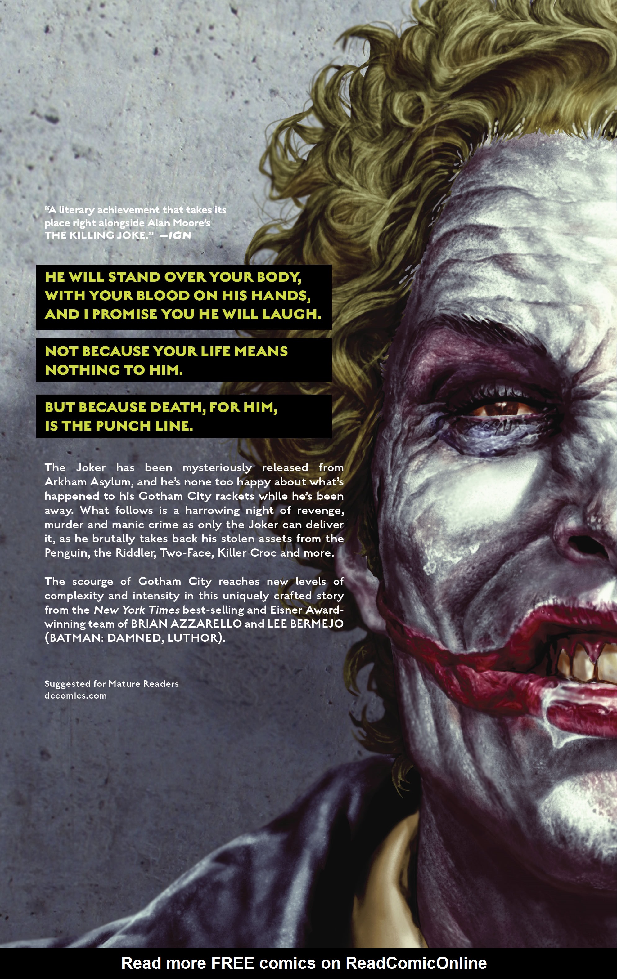 Read online Joker: The 10th Anniversary Edition (DC Black Label Edition) comic -  Issue # TPB - 144