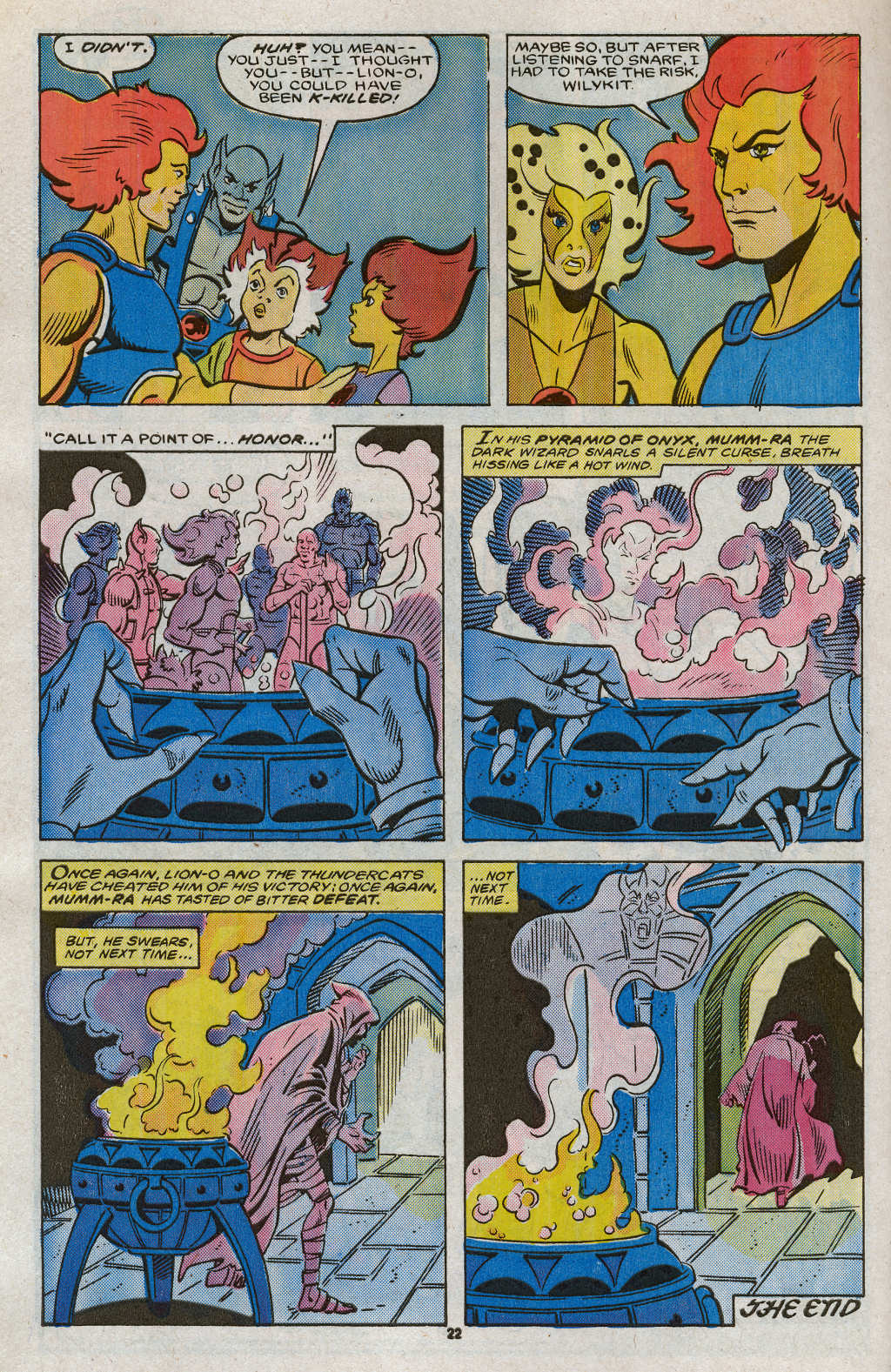 Read online ThunderCats (1985) comic -  Issue #9 - 32