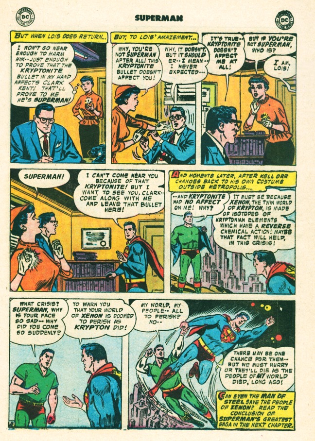 Read online Superman (1939) comic -  Issue #119 - 21
