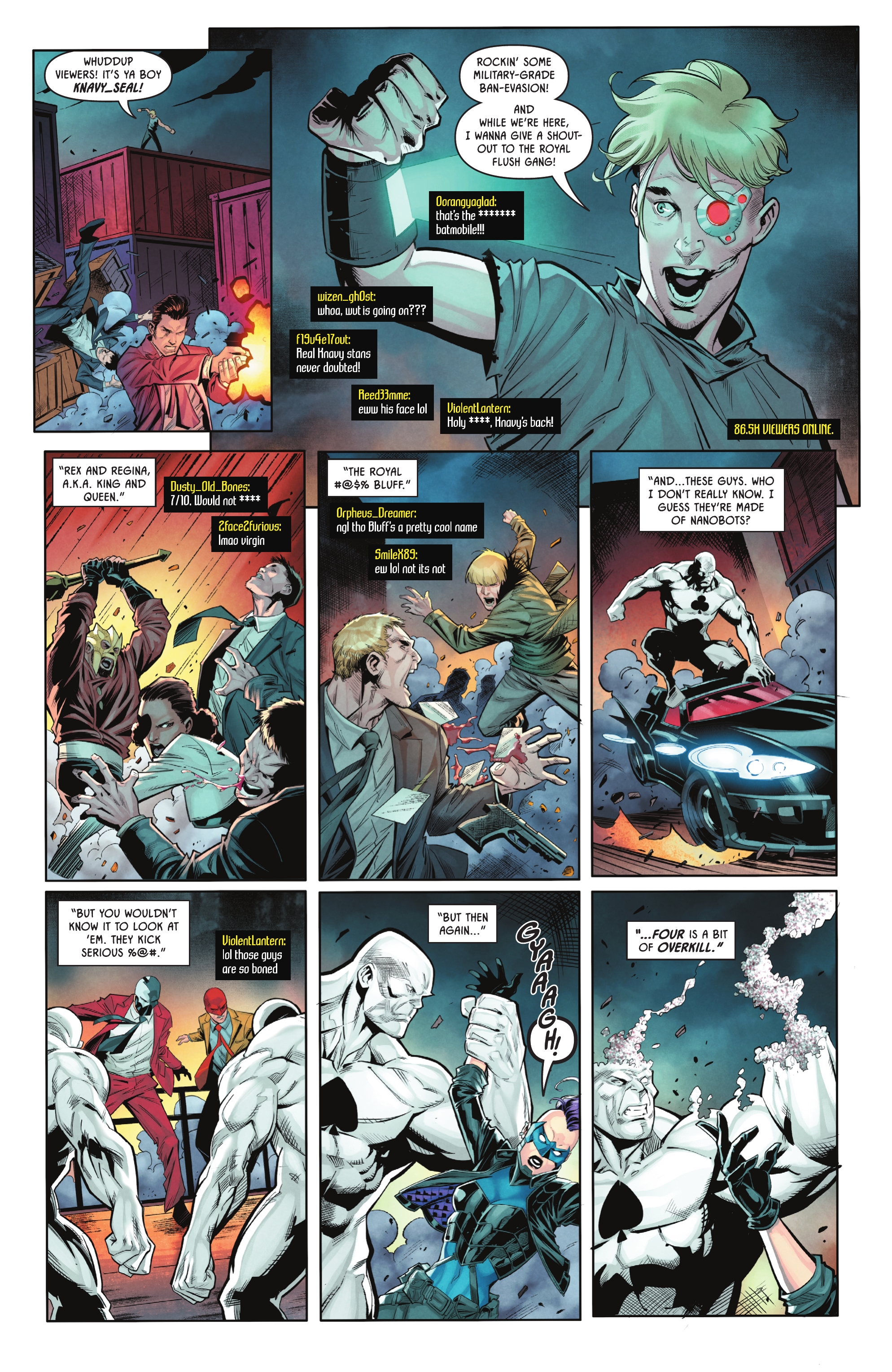 Read online Punchline: The Gotham Game comic -  Issue #6 - 14