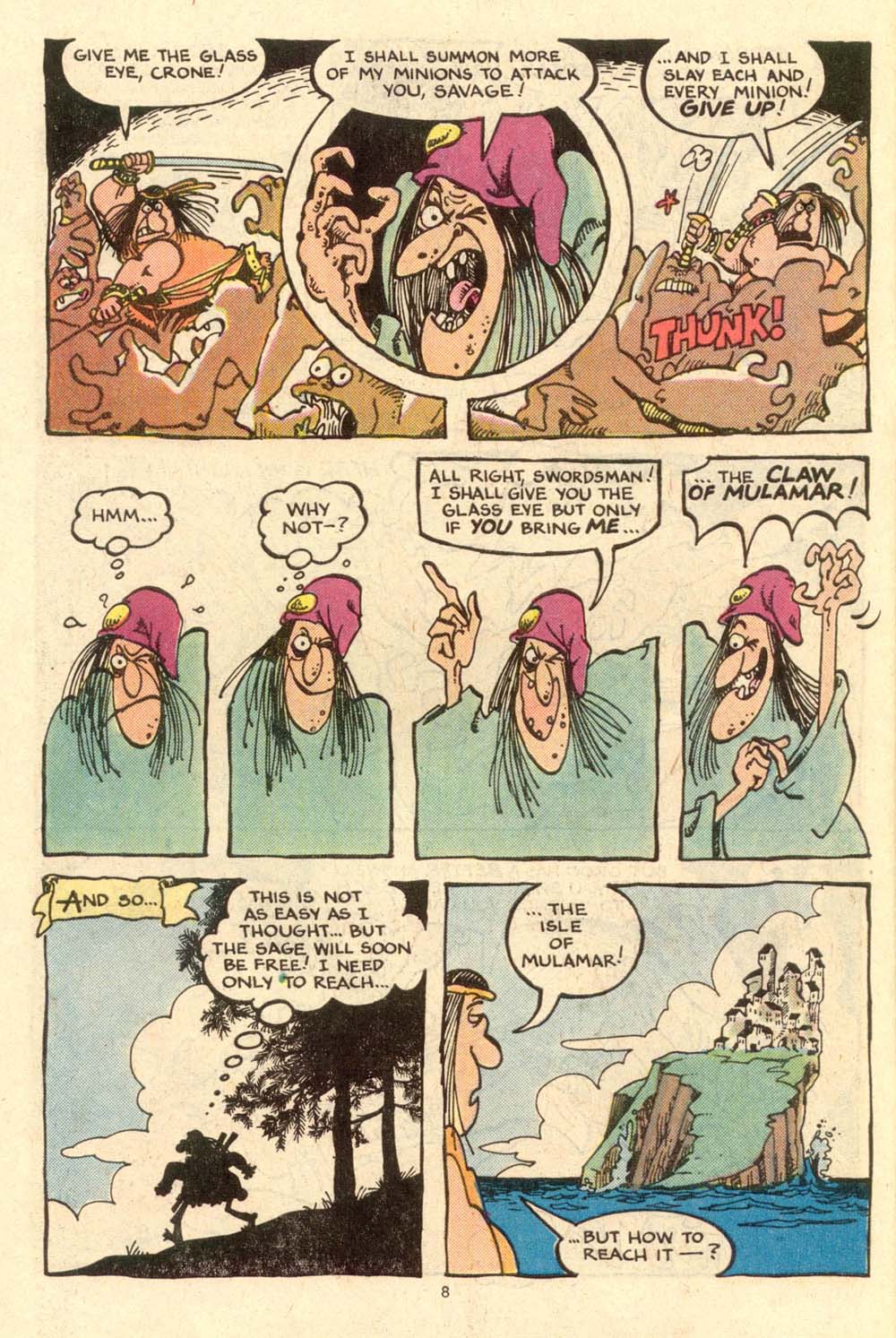 Read online Groo the Wanderer comic -  Issue #4 - 9