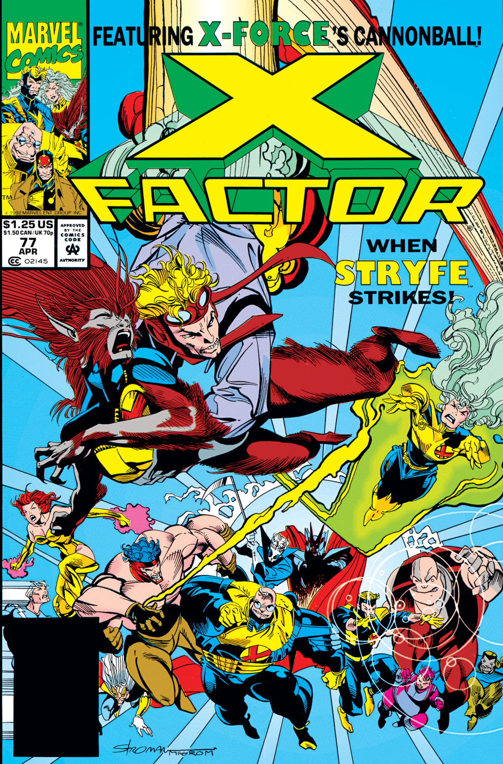 Read online X-Factor (1986) comic -  Issue #77 - 1