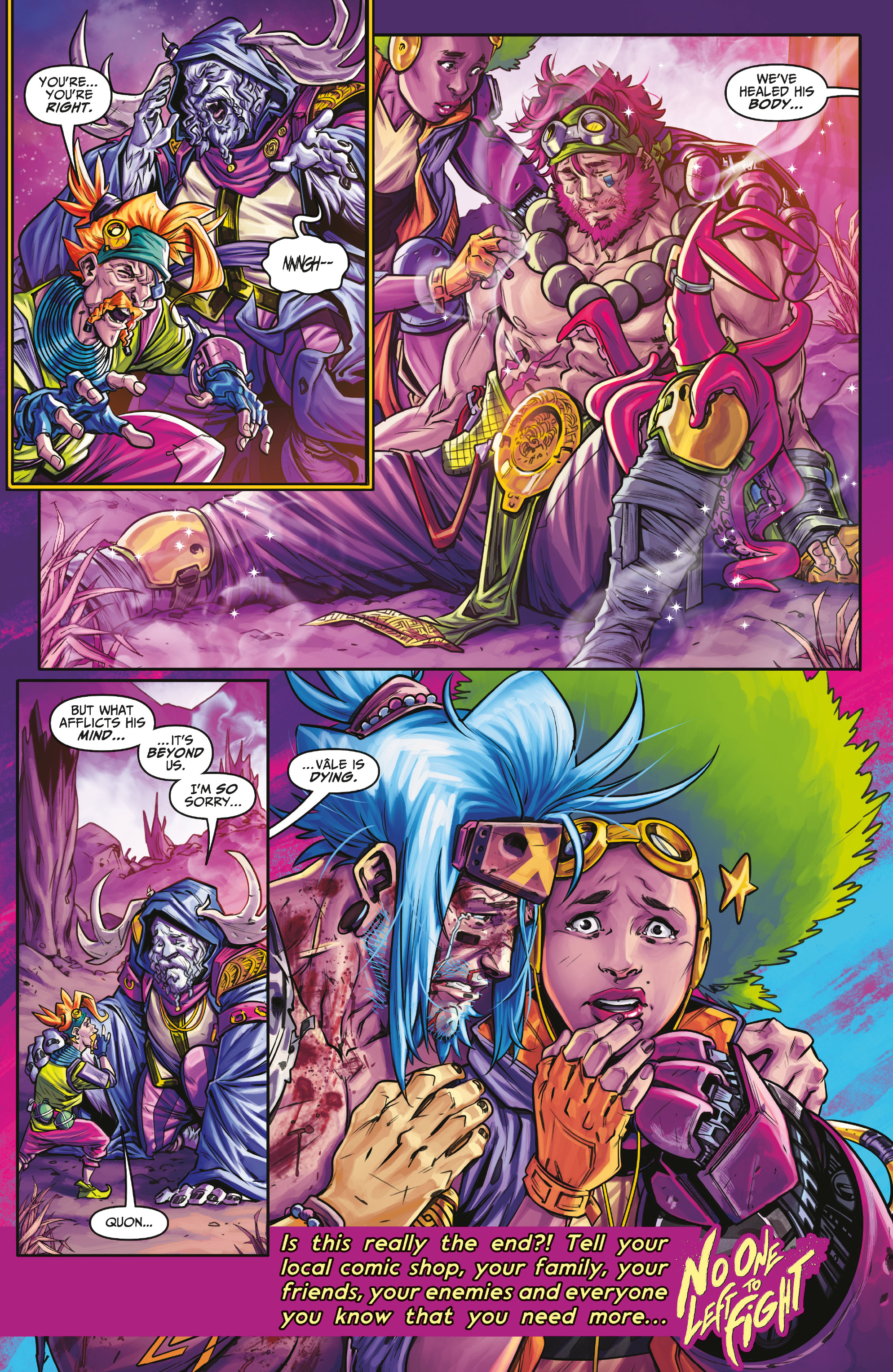 Read online No One Left To Fight comic -  Issue #5 - 28