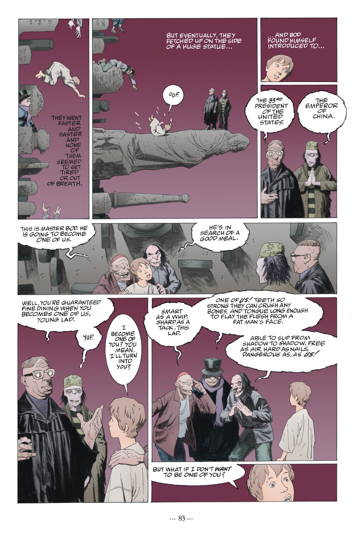 Read online The Graveyard Book: Graphic Novel comic -  Issue # TPB 1 - 88