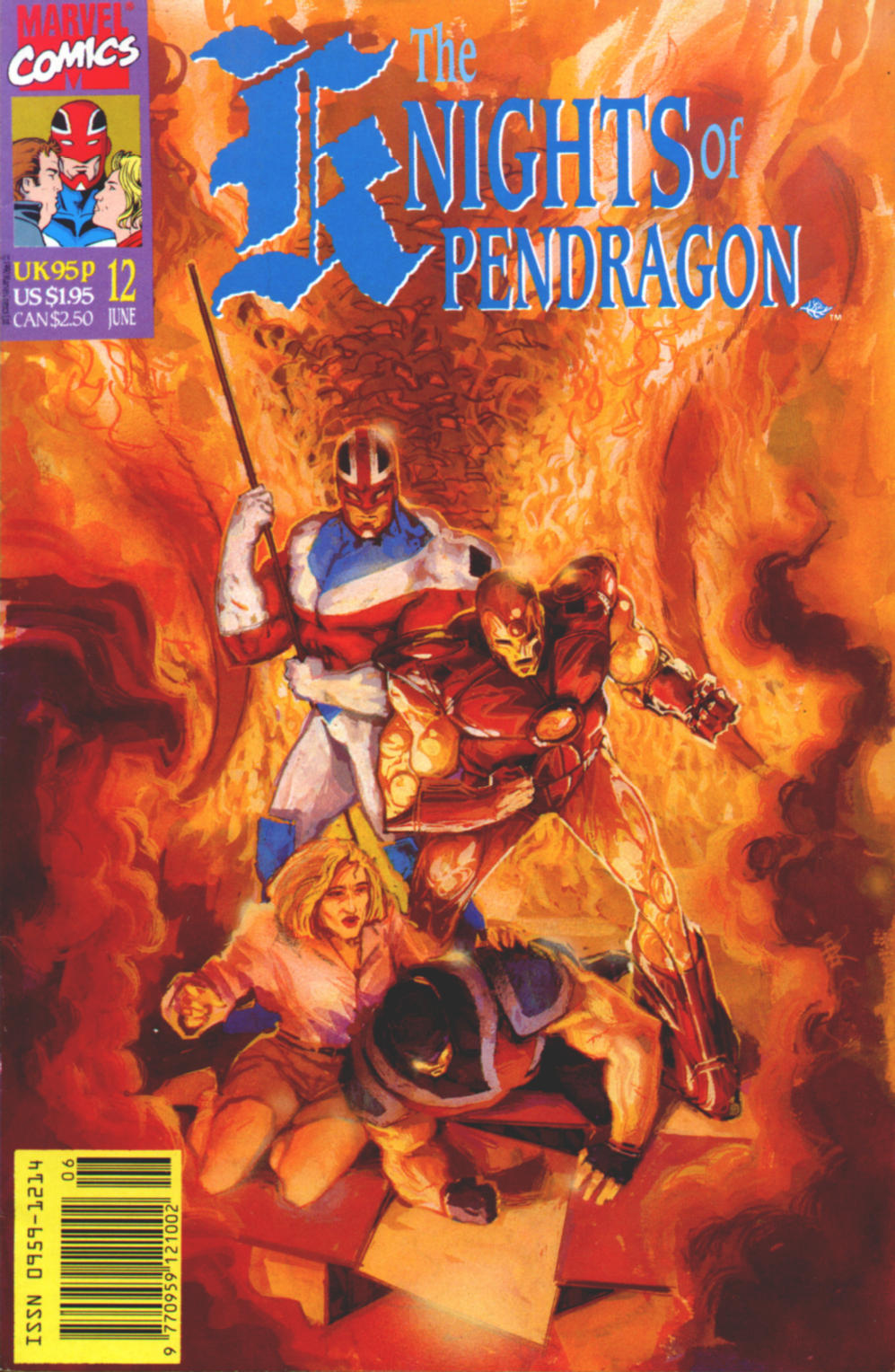 Read online The Knights of Pendragon comic -  Issue #12 - 1