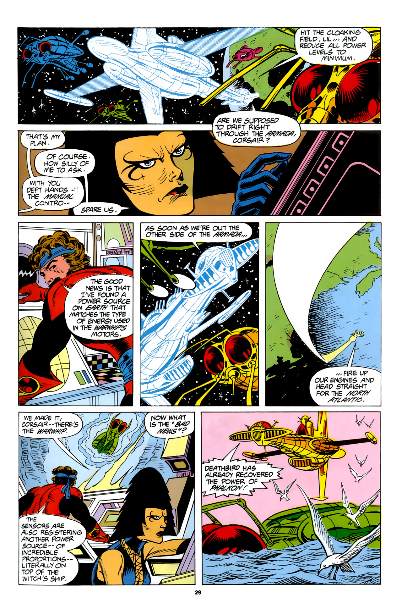 Read online X-Men Spotlight On...Starjammers comic -  Issue #2 - 31
