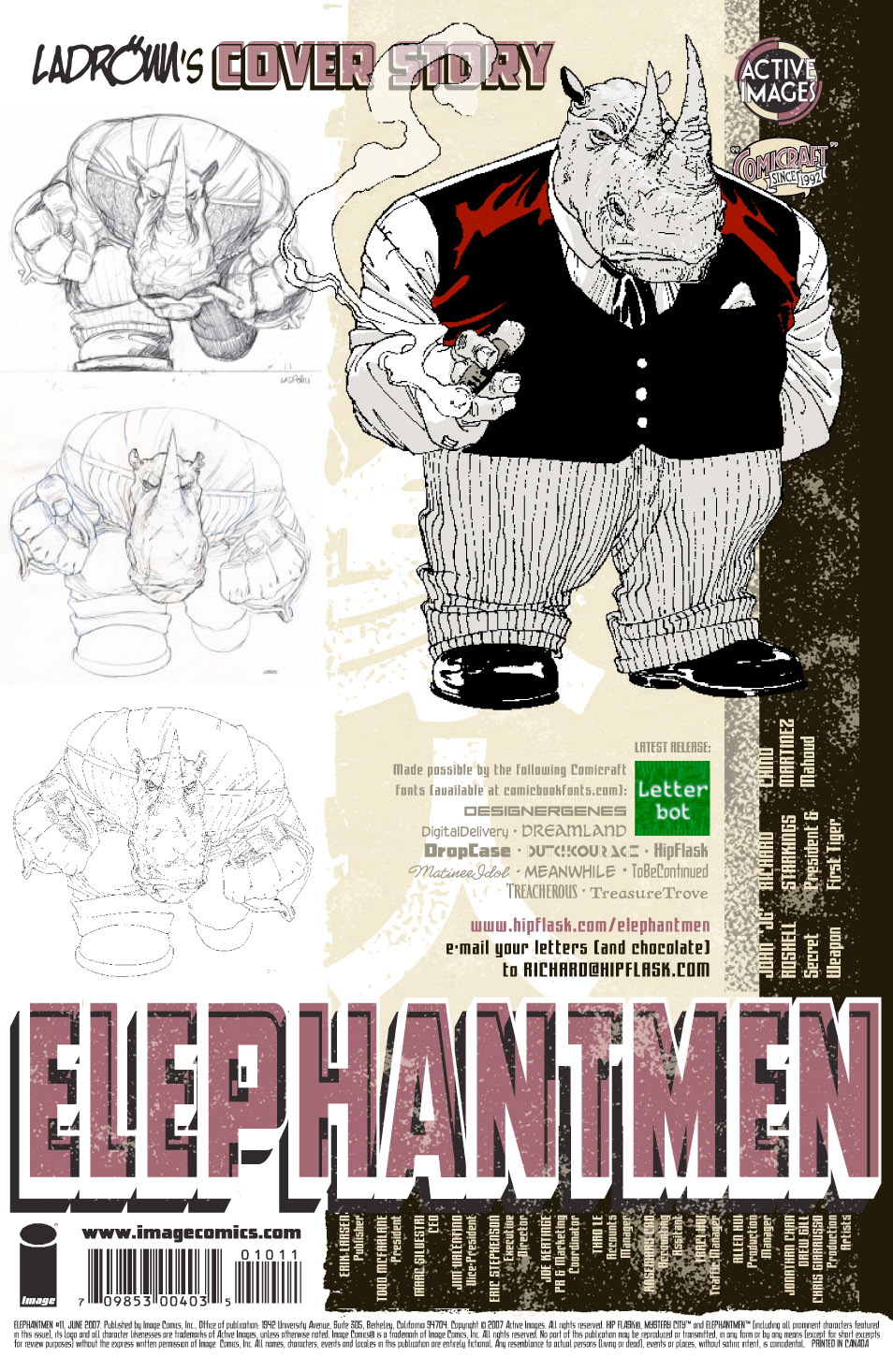Read online Elephantmen comic -  Issue #10 - 3