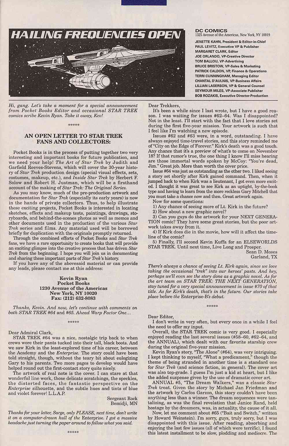Read online Star Trek (1989) comic -  Issue #69 - 26