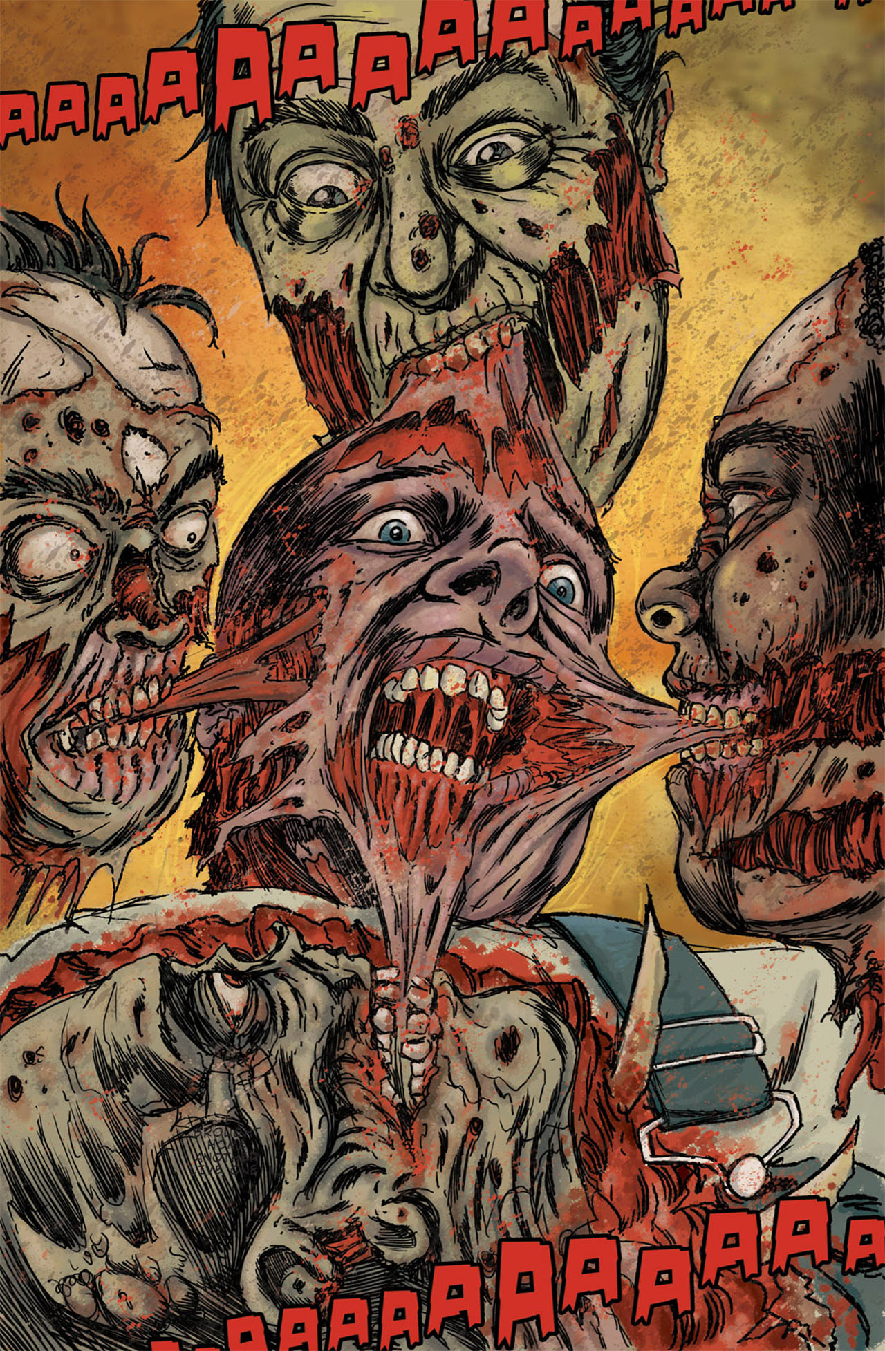 Read online Zombie Terrors comic -  Issue #1 - 18