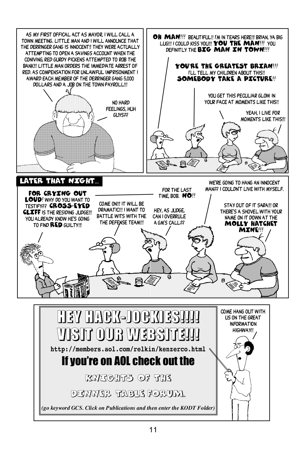 Read online Knights of the Dinner Table comic -  Issue #9 - 13