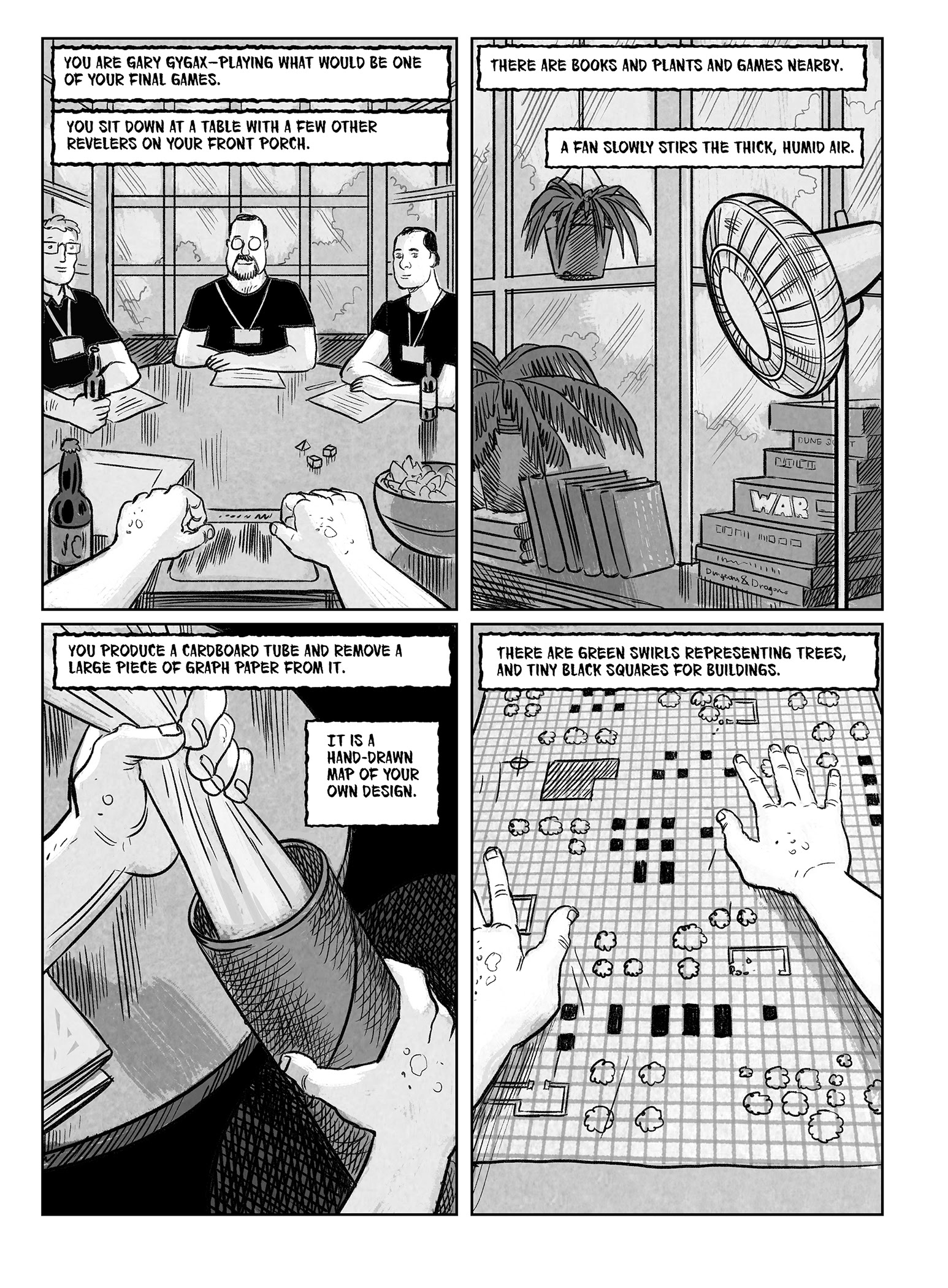 Read online Rise of the Dungeon Master: Gary Gygax and the Creation of D&D comic -  Issue # TPB - 128