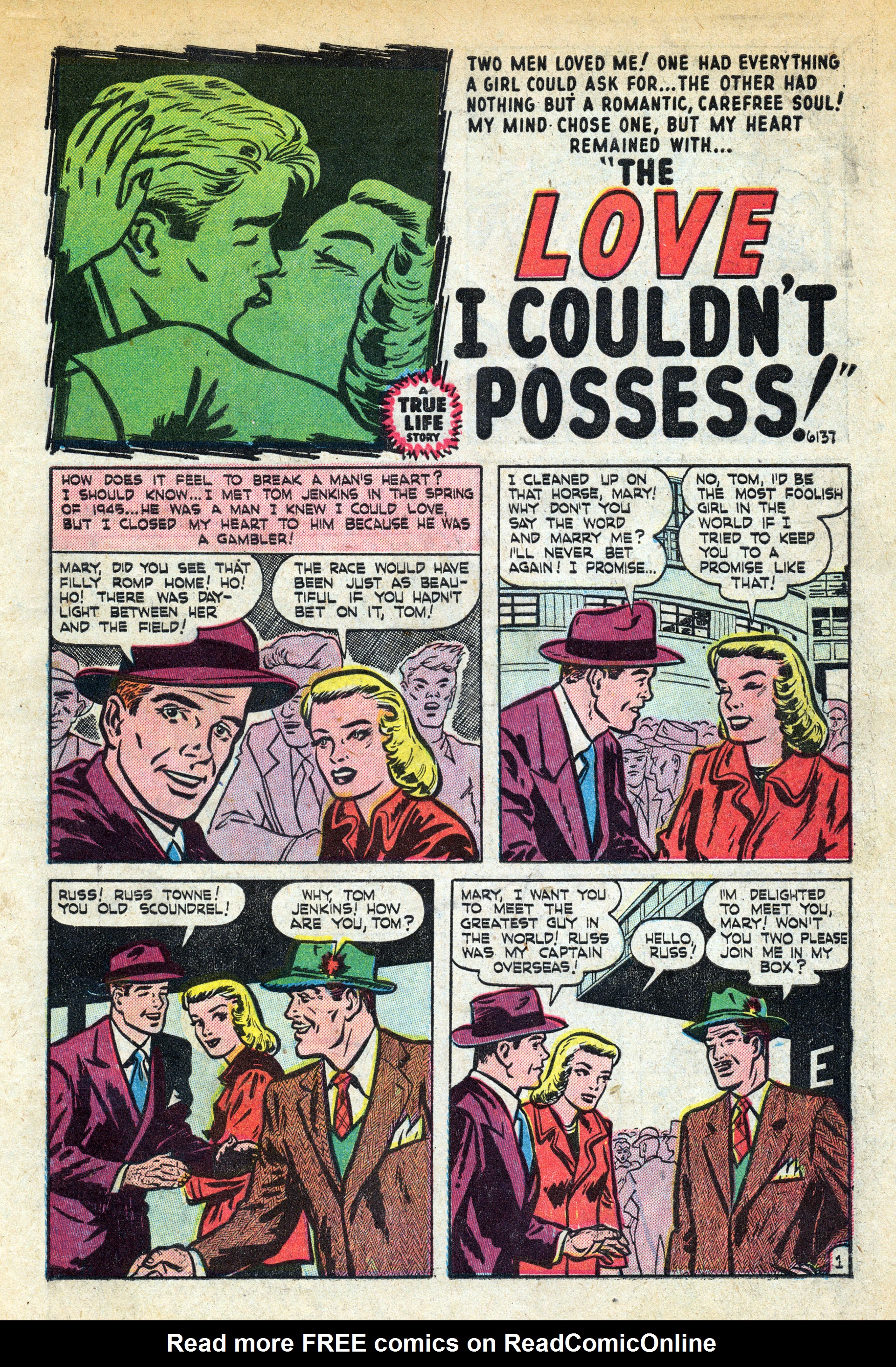 Read online Romance Diary comic -  Issue #1 - 3