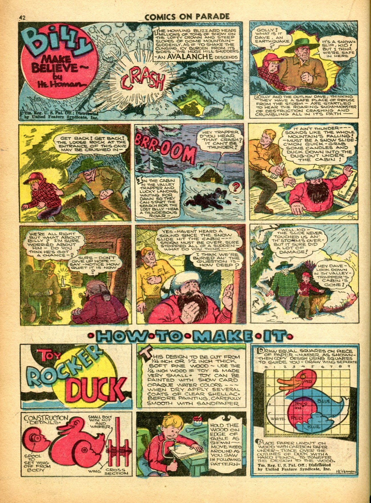 Read online Comics on Parade comic -  Issue #18 - 43