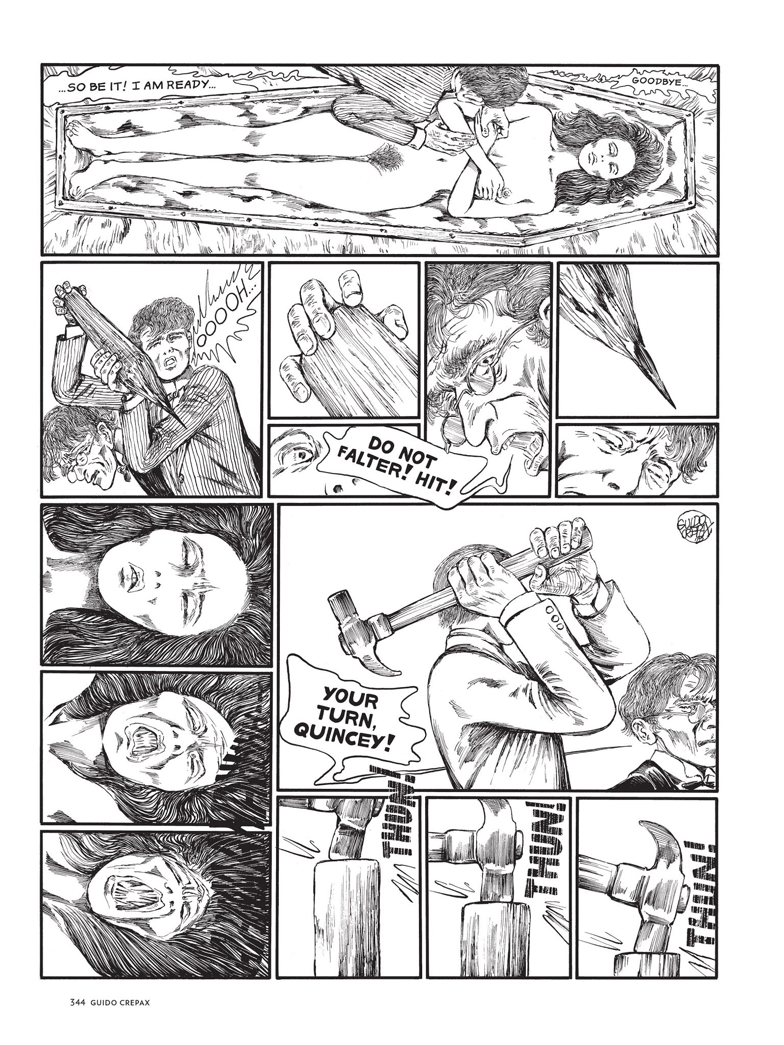 Read online The Complete Crepax comic -  Issue # TPB 1 - 333