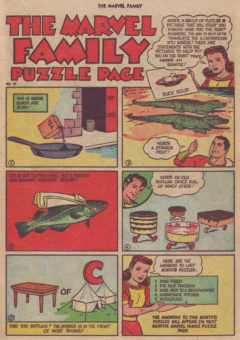Read online The Marvel Family comic -  Issue #35 - 17