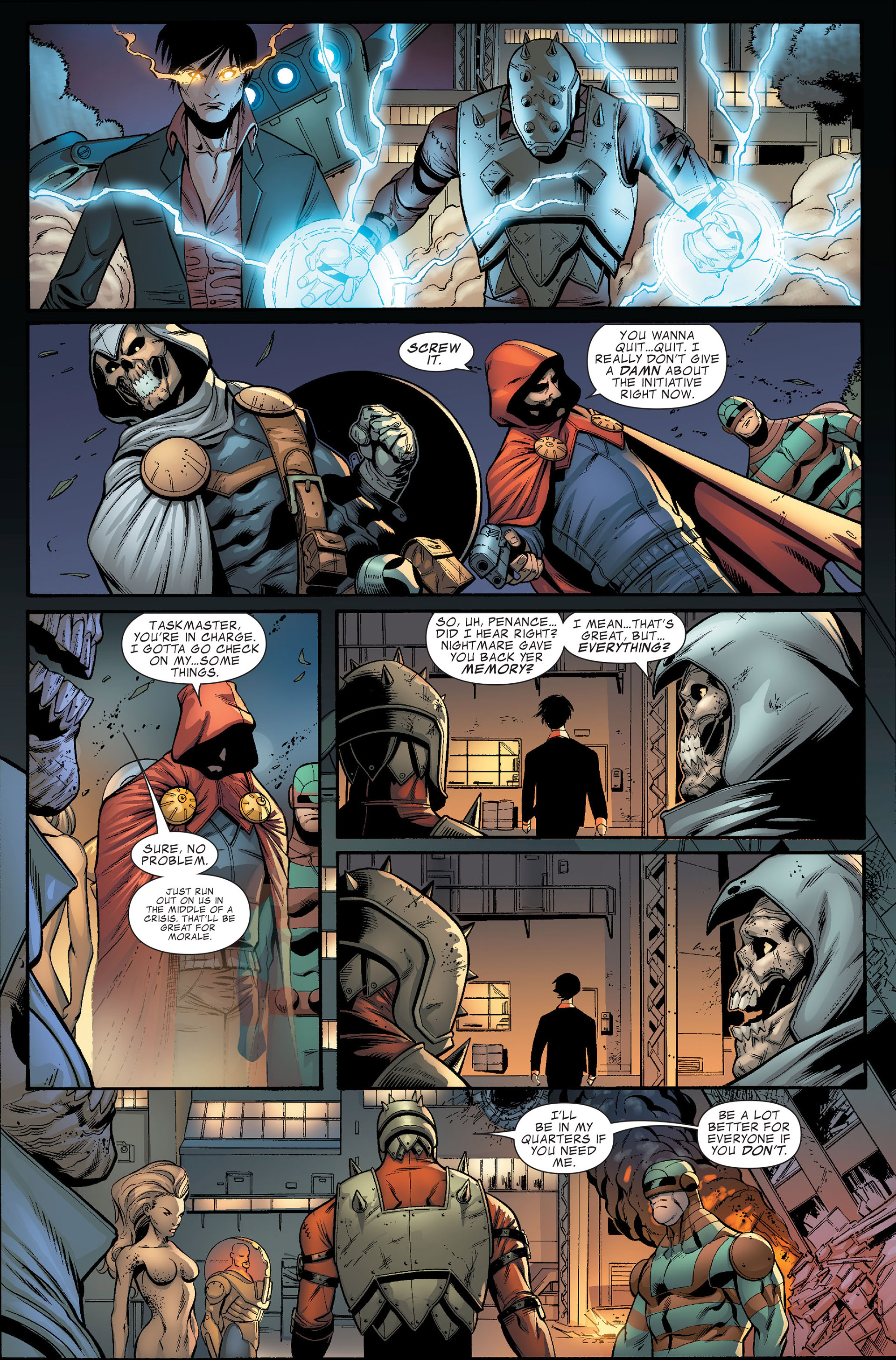 Read online Avengers: The Initiative comic -  Issue #30 - 22
