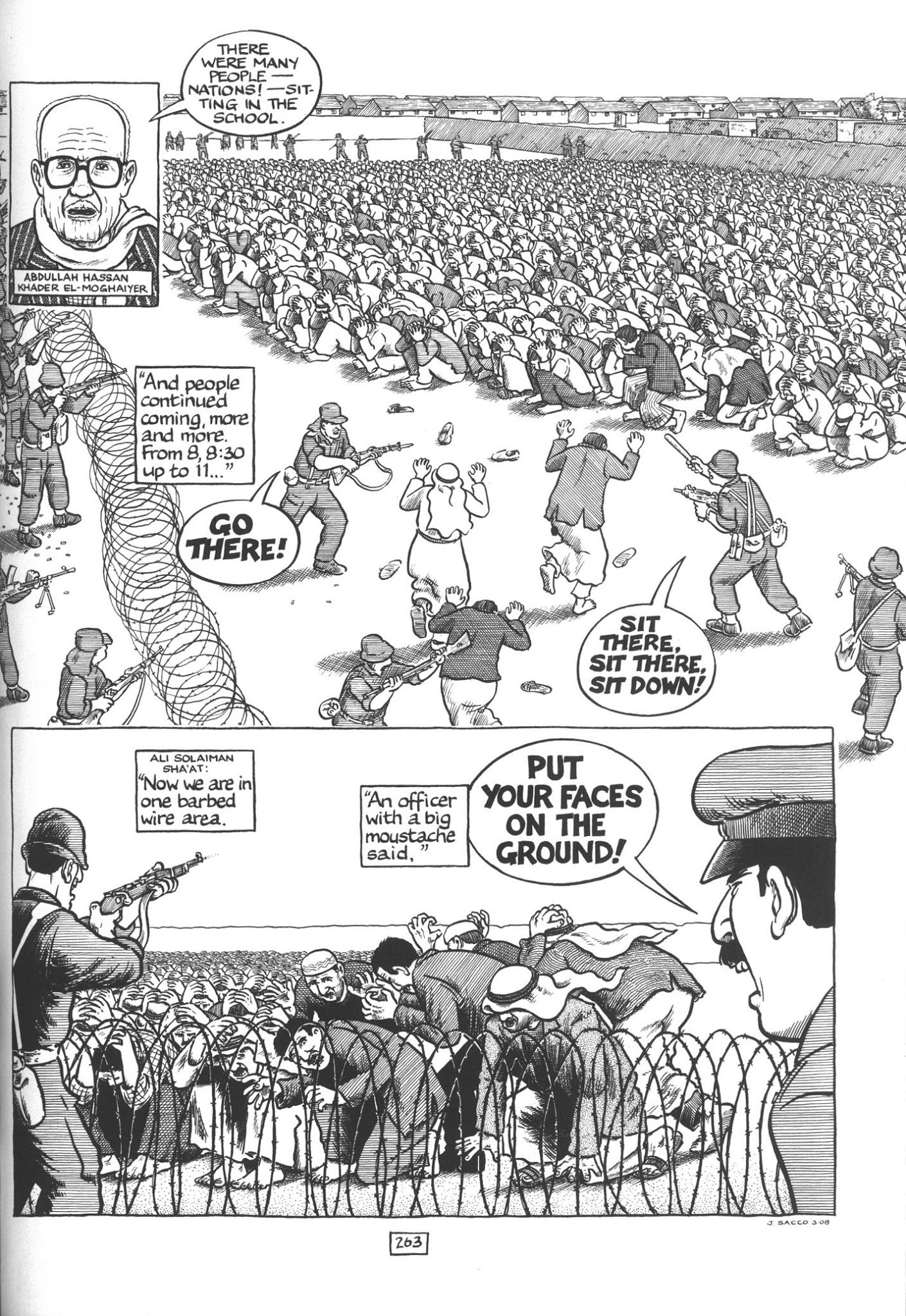 Read online Footnotes in Gaza comic -  Issue # TPB - 281