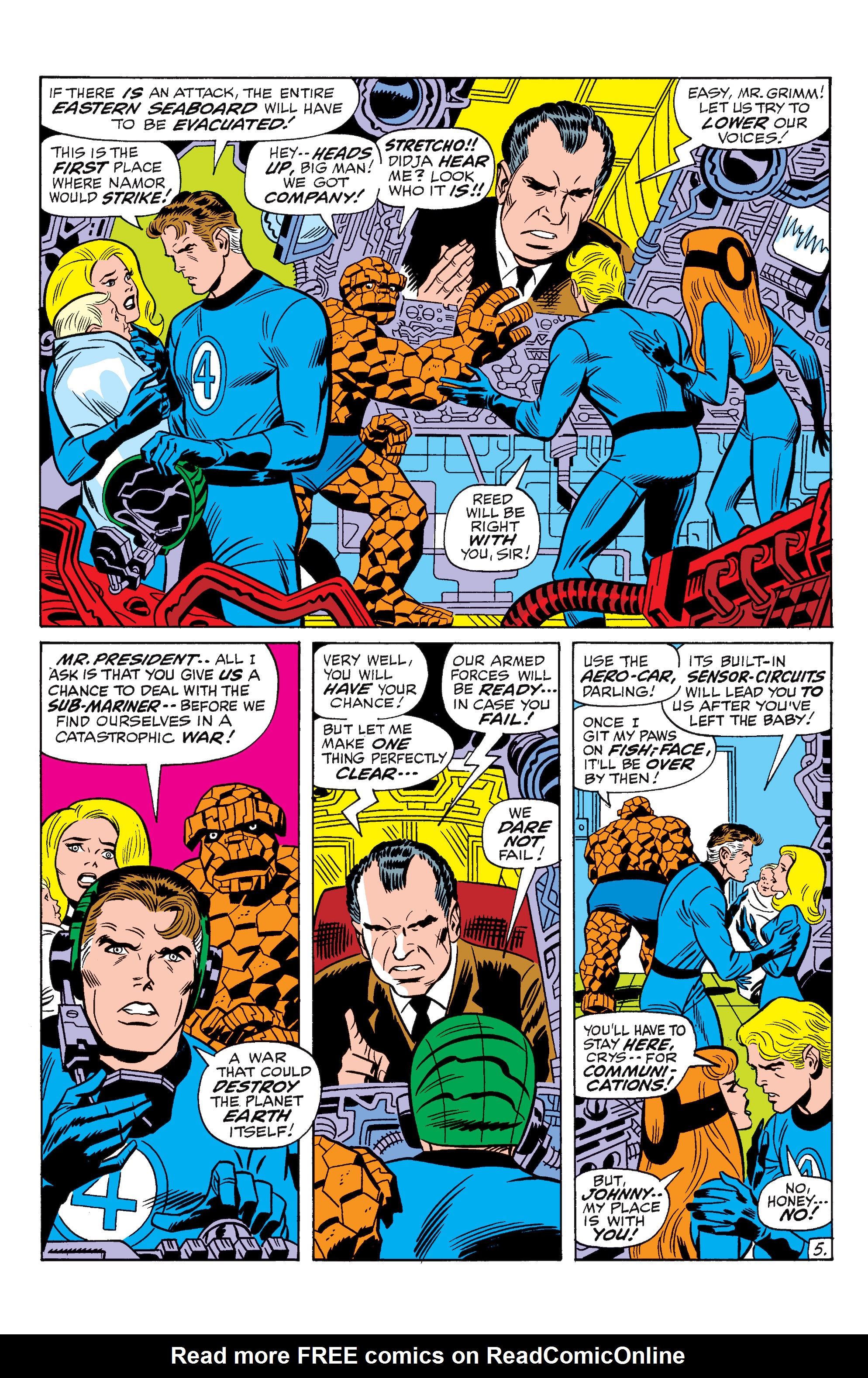 Read online Marvel Masterworks: The Fantastic Four comic -  Issue # TPB 10 (Part 2) - 99