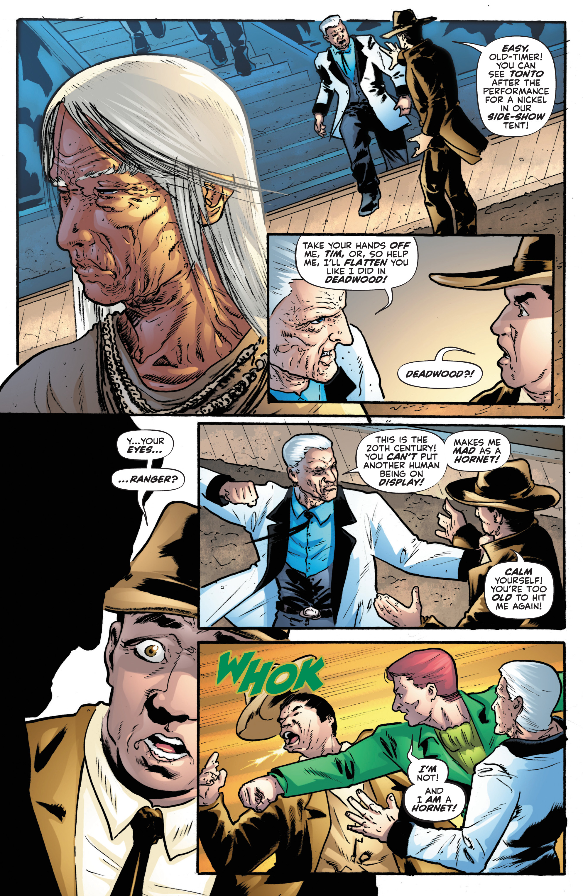 Read online The Lone Ranger/Green Hornet comic -  Issue #4 - 4