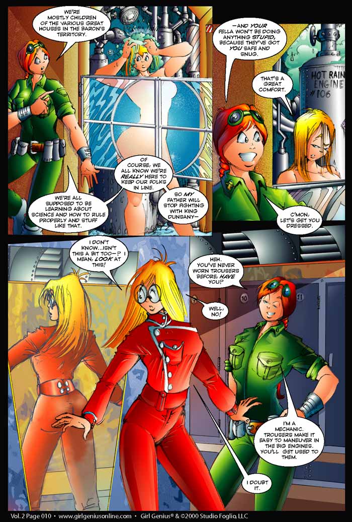 Read online Girl Genius (2002) comic -  Issue #2 - 11