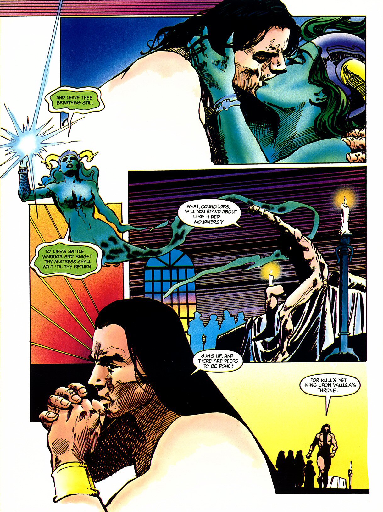 Read online Marvel Graphic Novel comic -  Issue #47 - Kull - The Vale Of Shadow - 63