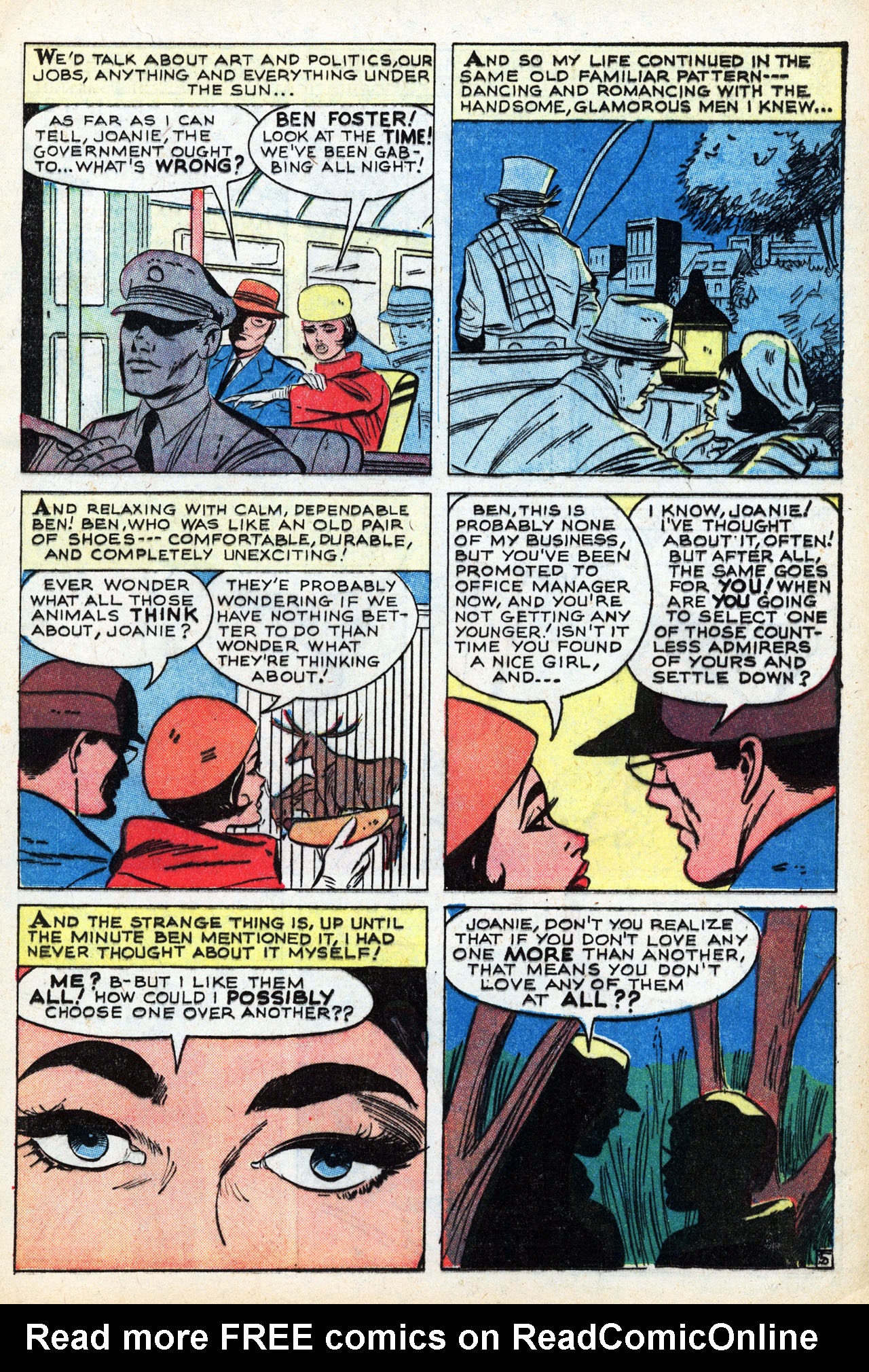 Read online Love Romances comic -  Issue #98 - 17