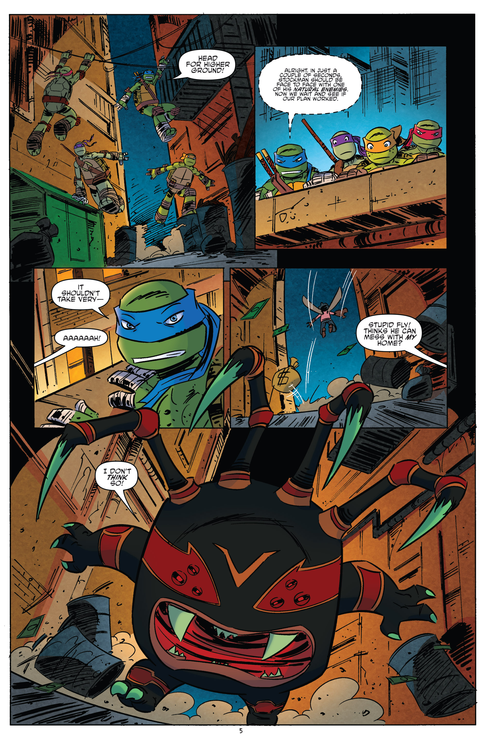 Read online Teenage Mutant Ninja Turtles New Animated Adventures comic -  Issue #21 - 7