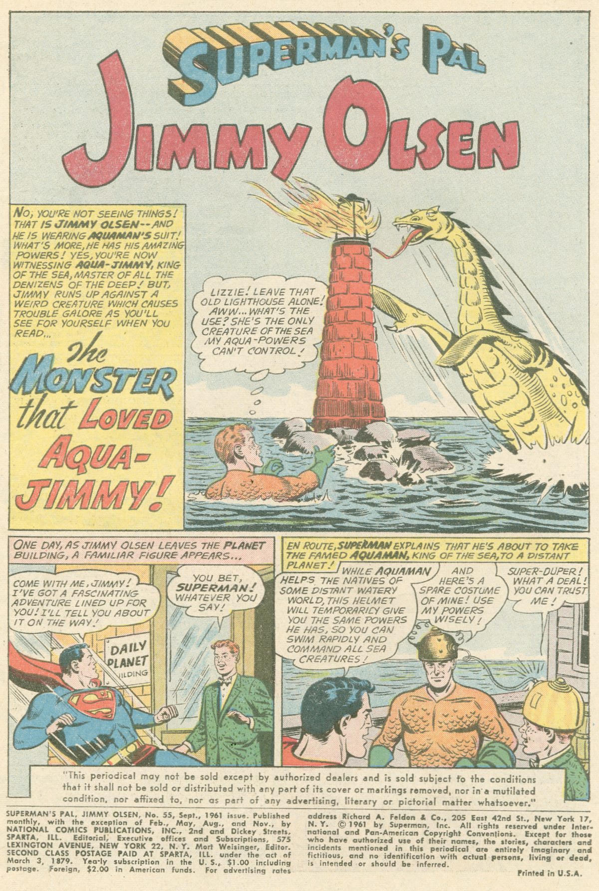 Read online Superman's Pal Jimmy Olsen comic -  Issue #55 - 3