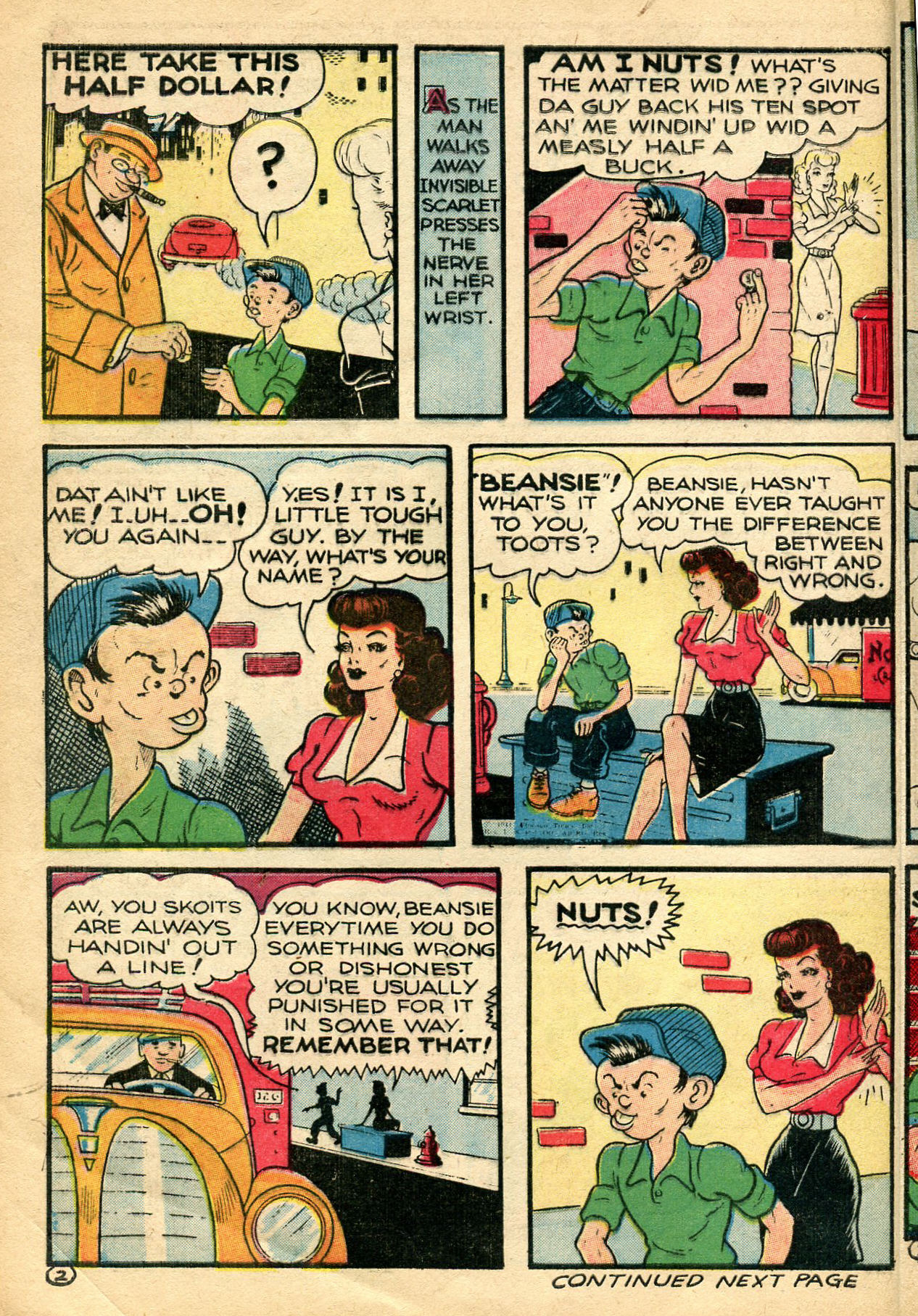 Read online Famous Funnies comic -  Issue #110 - 12