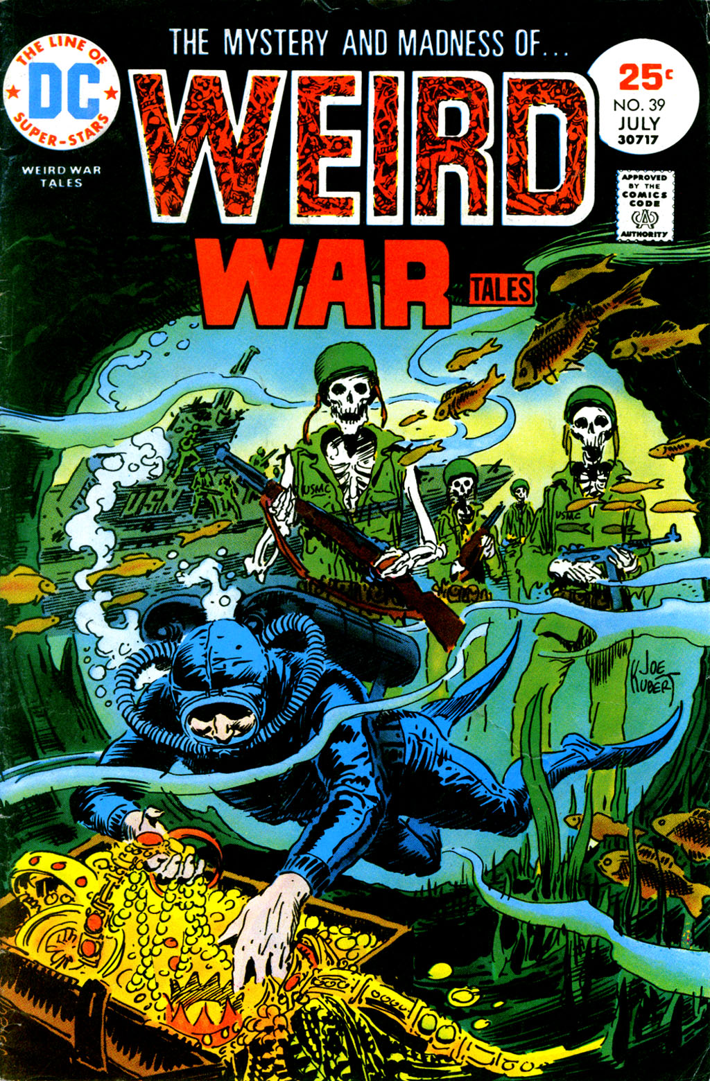 Read online Weird War Tales (1971) comic -  Issue #39 - 1
