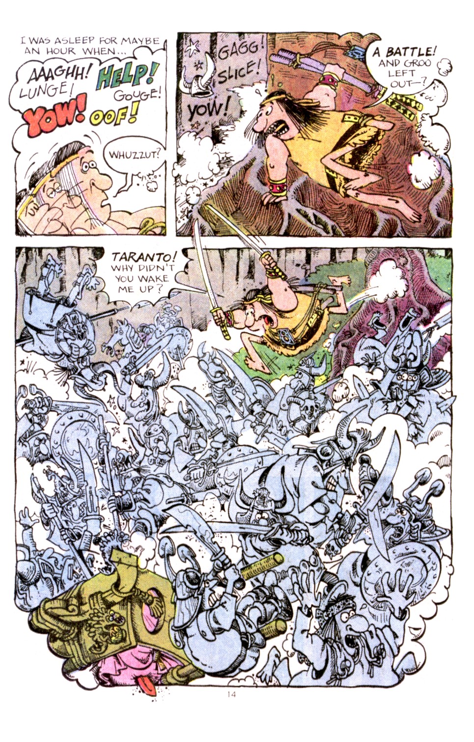 Read online Groo the Wanderer comic -  Issue #1 - 14