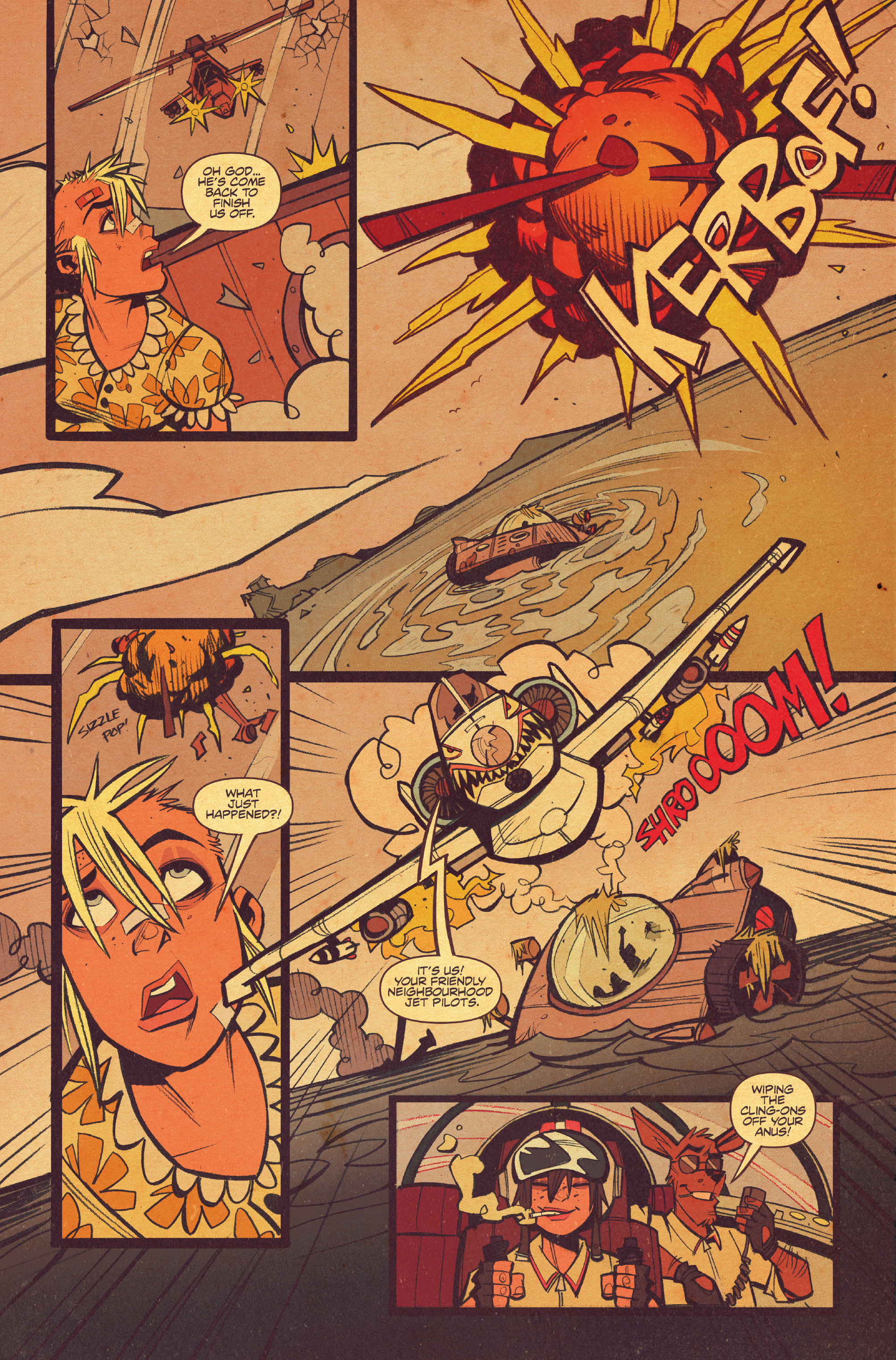 Read online Tank Girl: Gold comic -  Issue #1 - 6